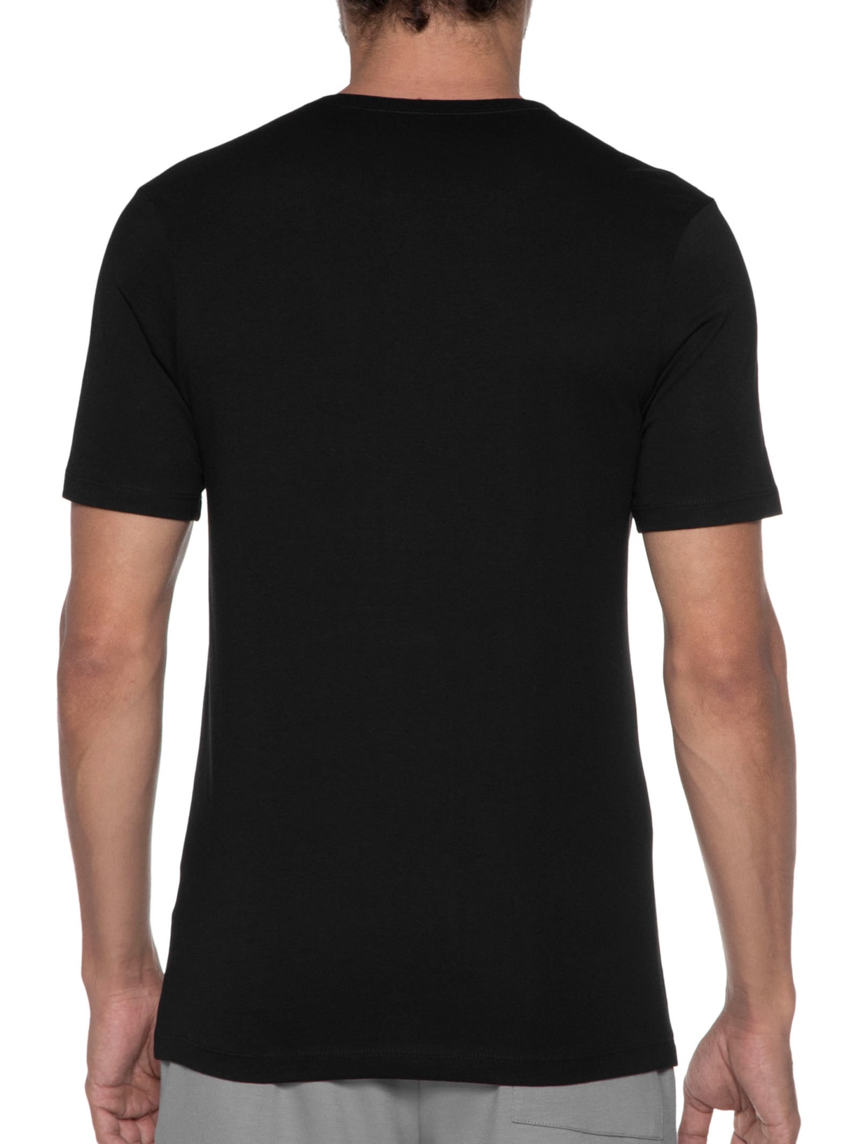 Kit De Camisetas Masculinas 3 Peças Rn 3P Classic Preto Boss