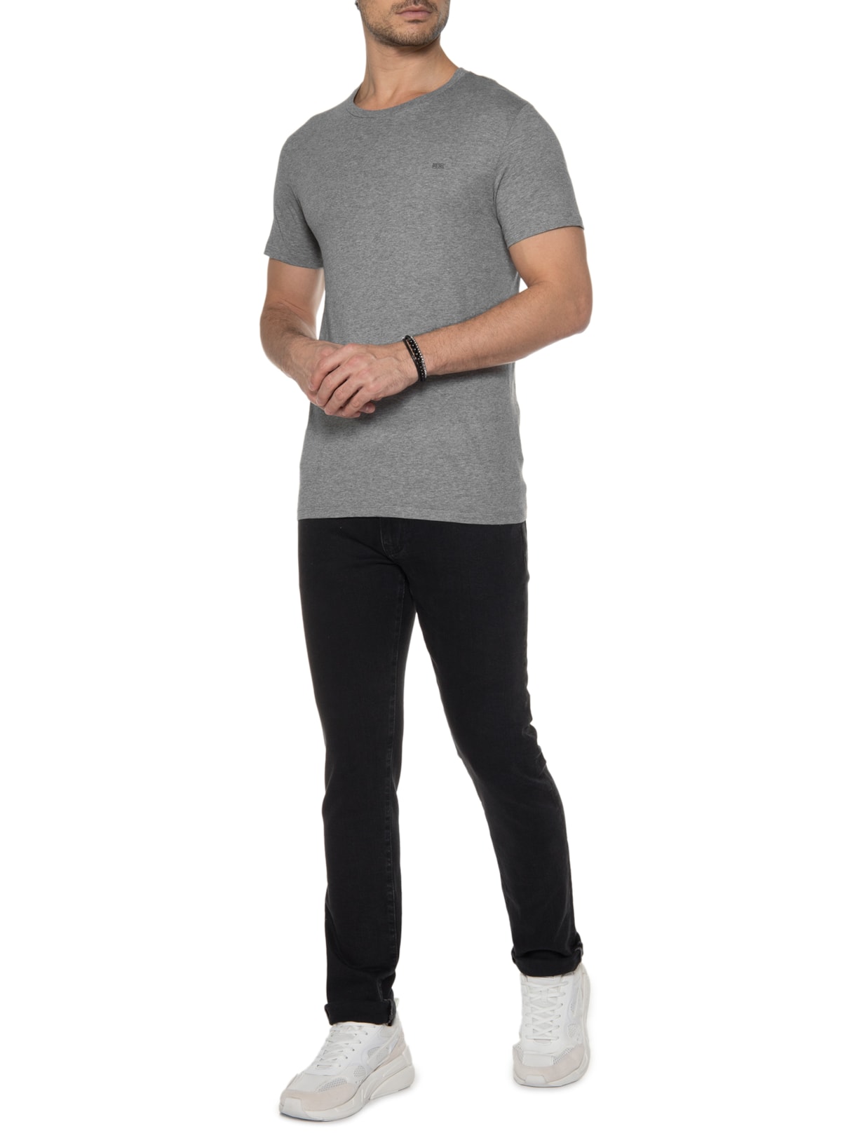 Kit De Camisetass Masculina Umtee Randel Tube 2 Peças Diesel