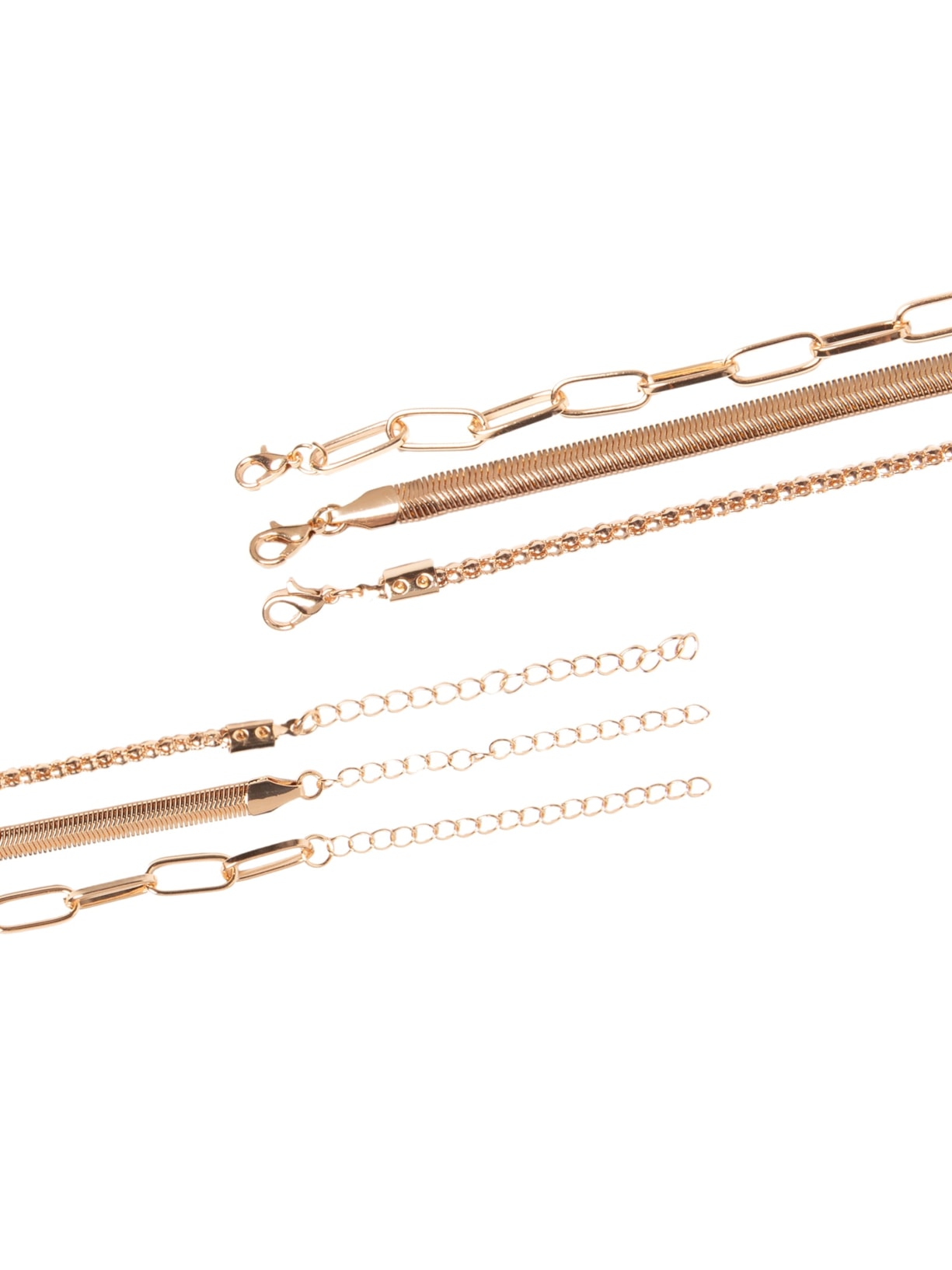 Kit De Colares Feminino Dourado Market 33