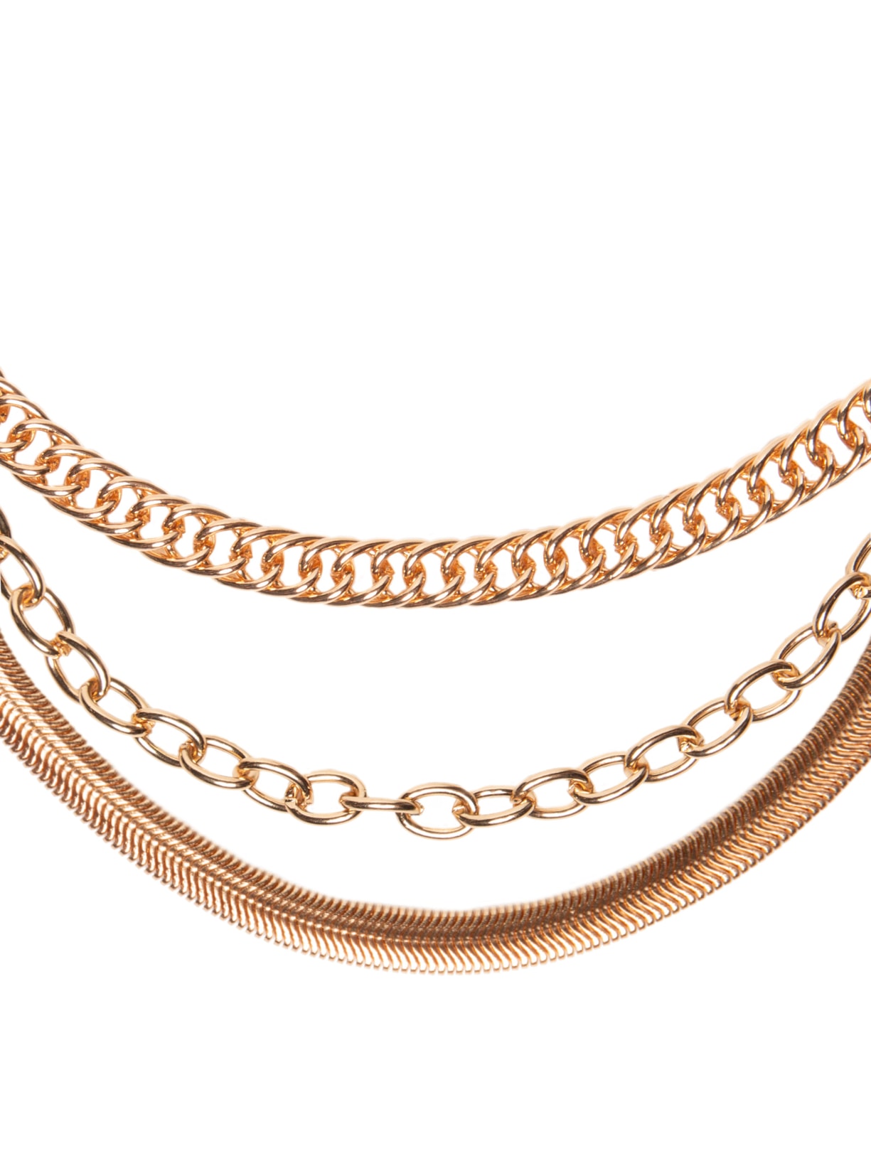 Kit De Colares Feminino Dourado Market 33