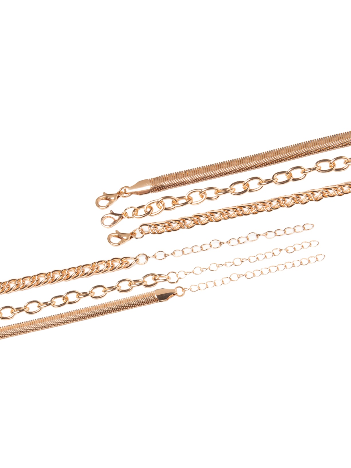 Kit De Colares Feminino Dourado Market 33