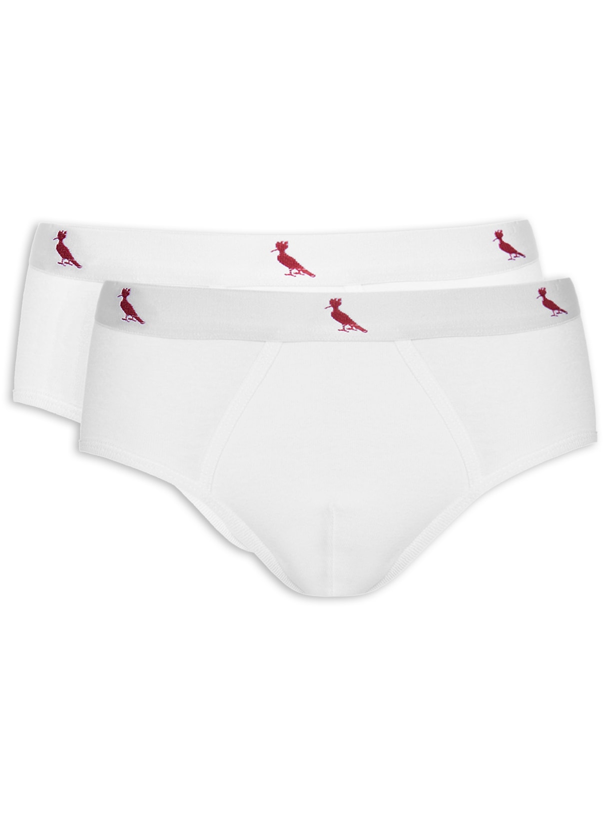 Kit De Cueca Cont. Básica Algodão 2 Unidades - Branco