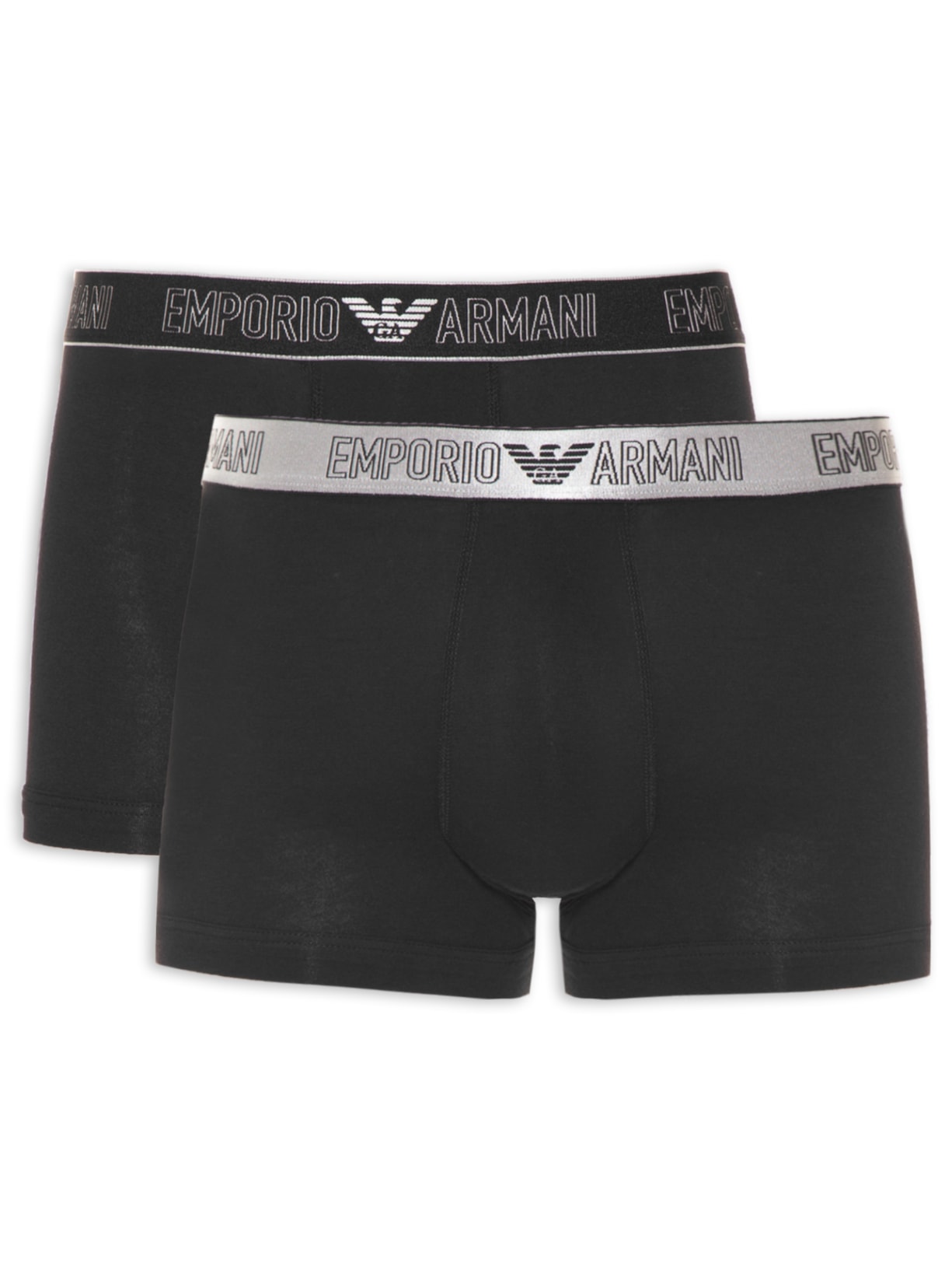 Kit De Cueca Men's Knit 2 Peças - Preto