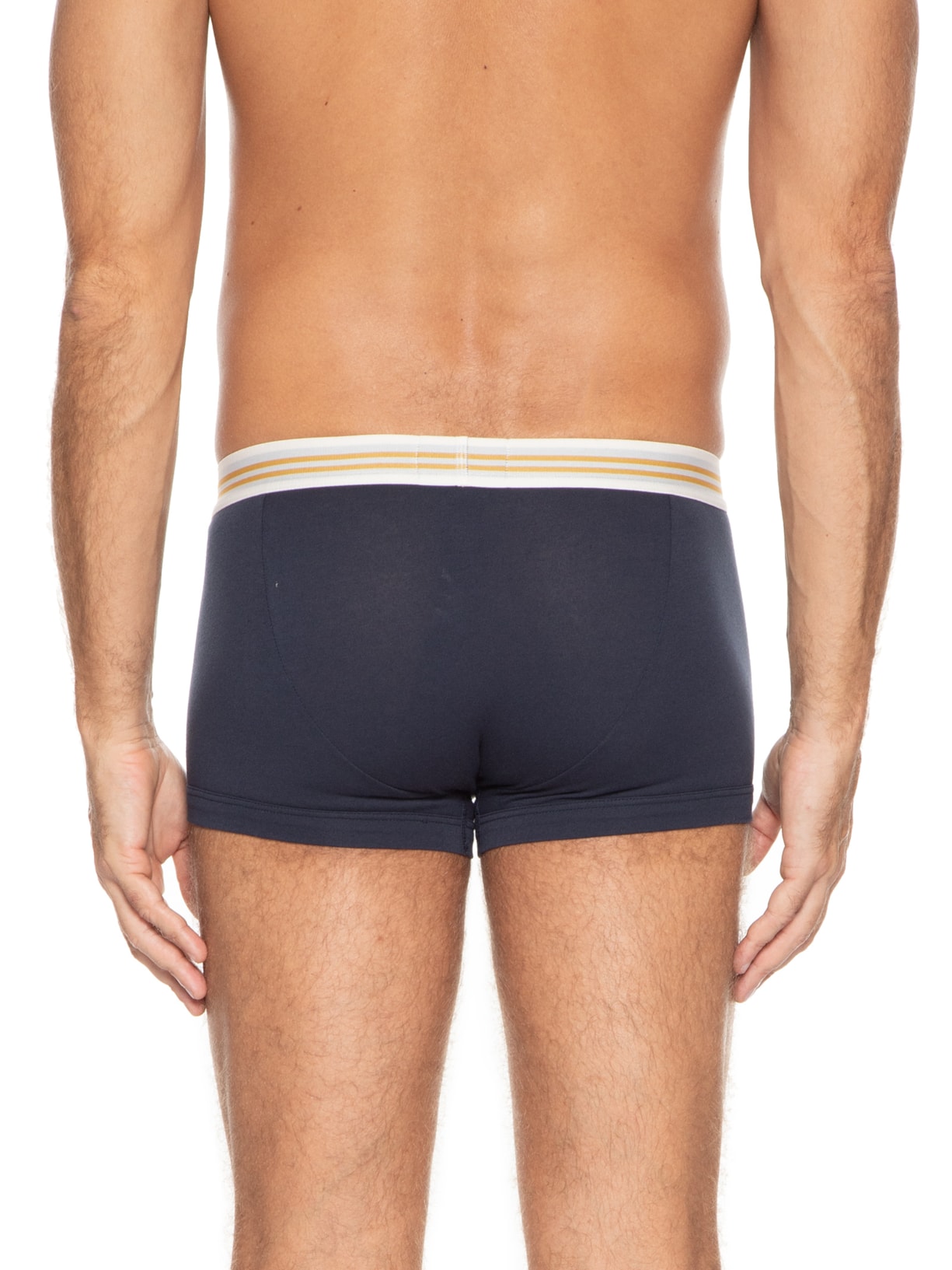 Kit De Cueca Men's Knit 3 Peças Azul Emporio Armani Bodywear