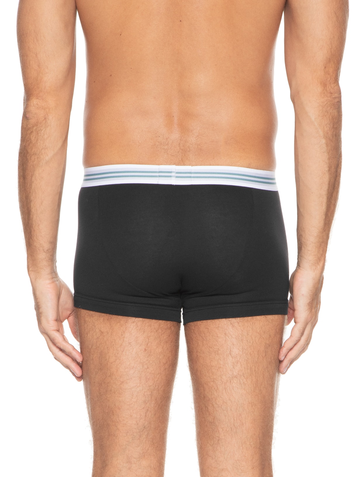 Kit De Cueca Men's Knit 3 Peças Preto Emporio Armani Bodywear