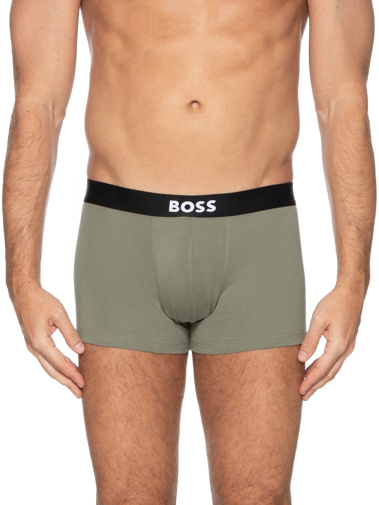 Kit de Cueca Trunk 3 Peças Power Verde Boss