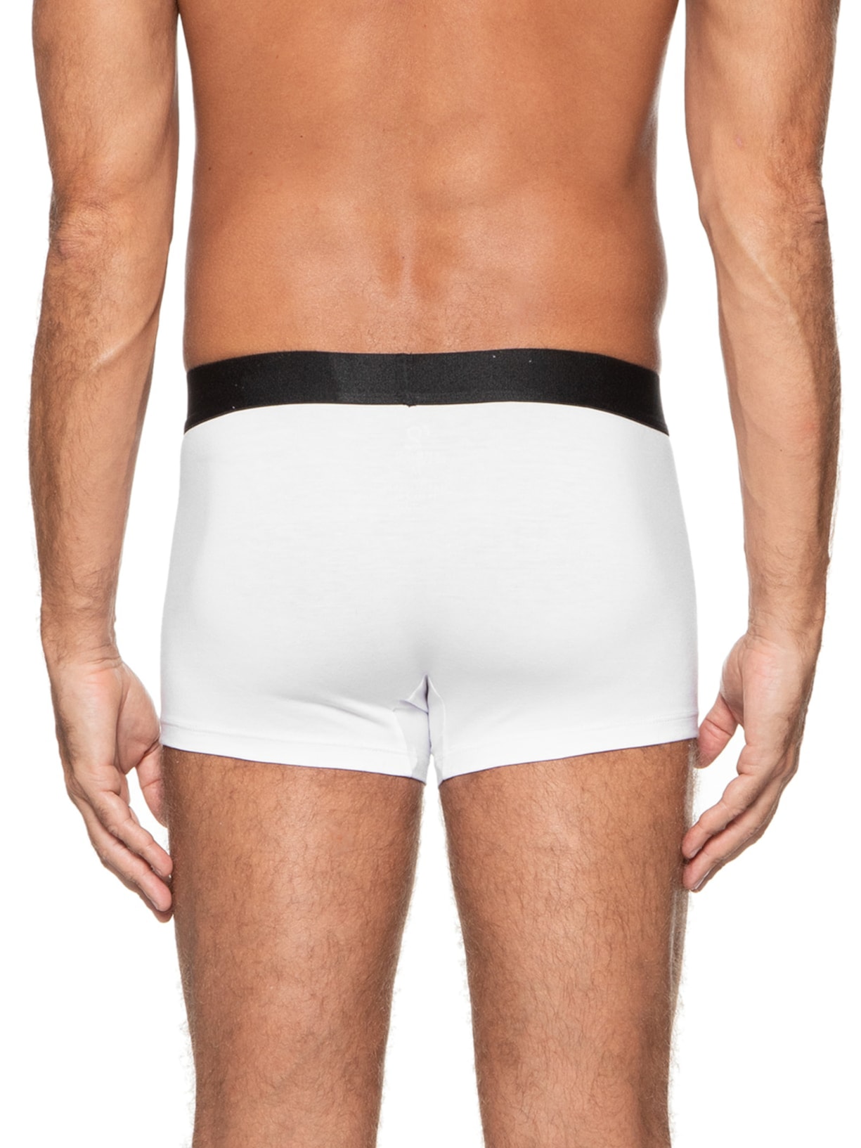 Kit De Cueca Trunk Elástico Pima 3 Peças Branco '2 Essential