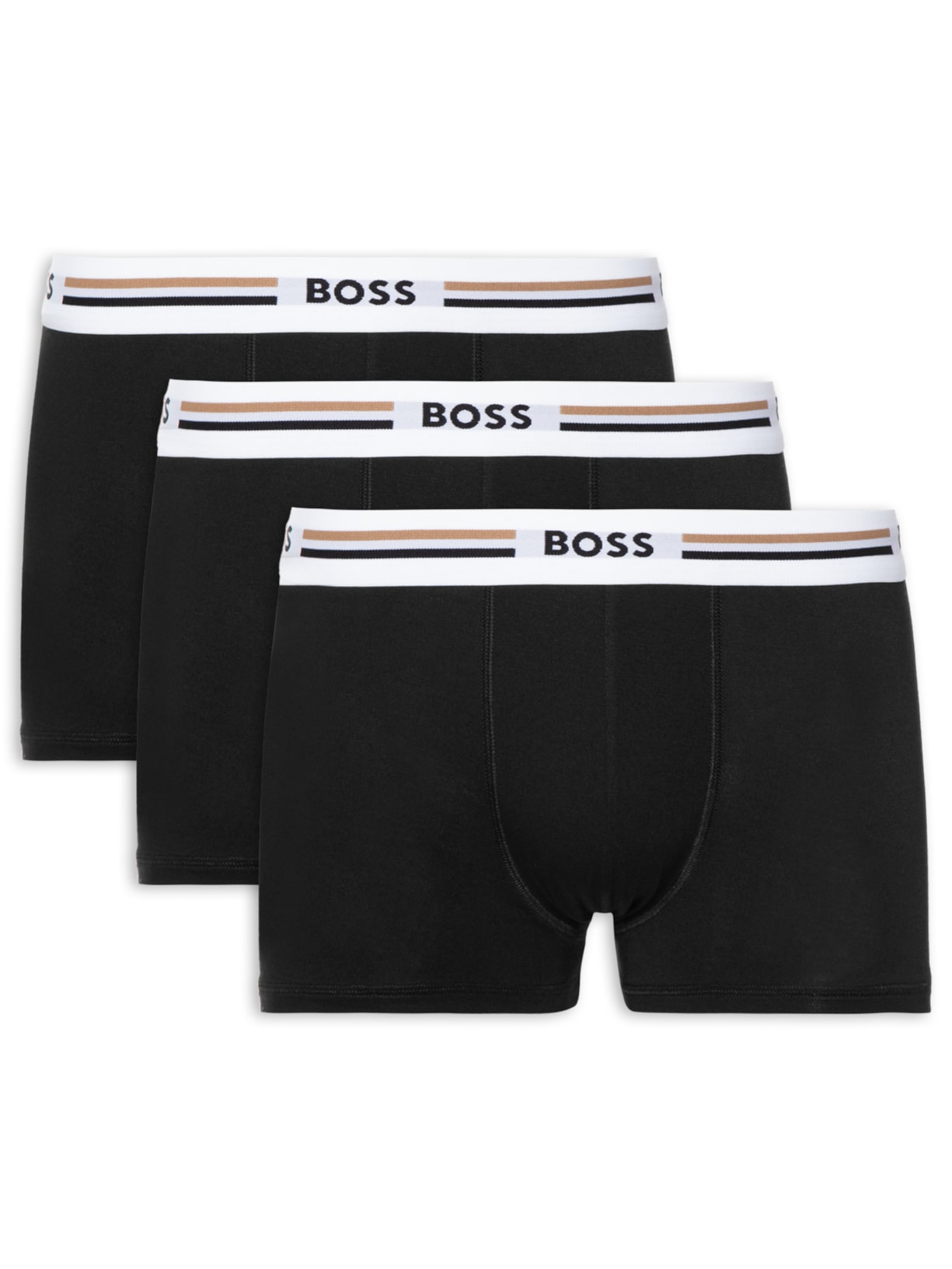 Kit De Cueca Trunk Revive 3 Peças - Preto