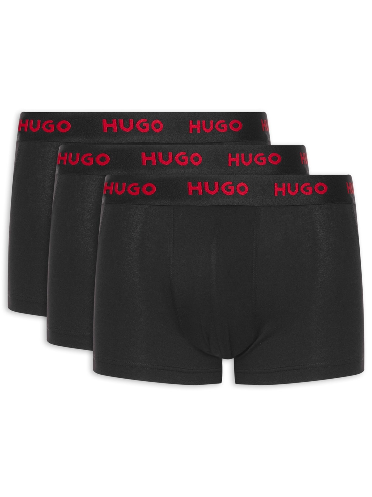 Kit De Cueca Trunk Triplet Pack 3 Peças - Preto