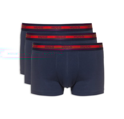 Kit De Cueca Trunk Triplet Planet 3 Peças - Azul