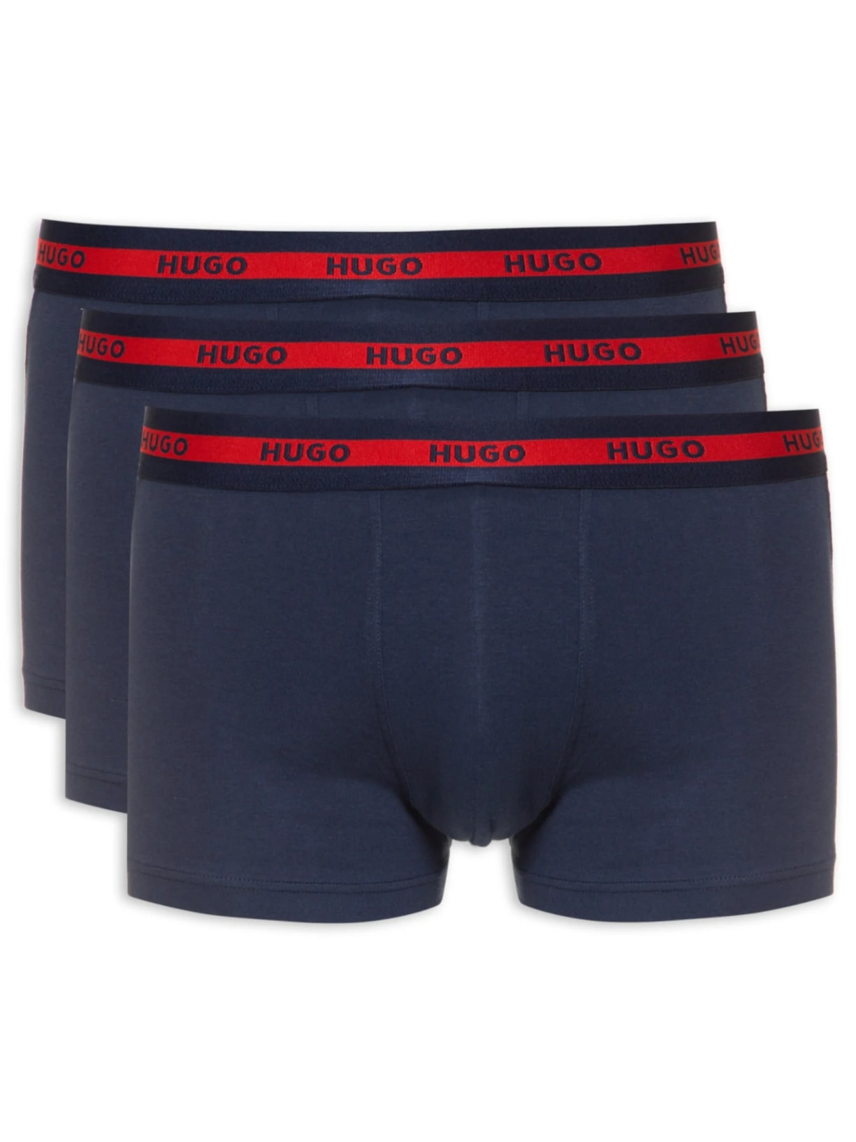 Kit De Cueca Trunk Triplet Planet 3 Peças - Azul