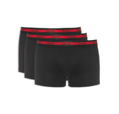 Kit De Cueca Trunk Triplet Planet 3 Peças - Preto