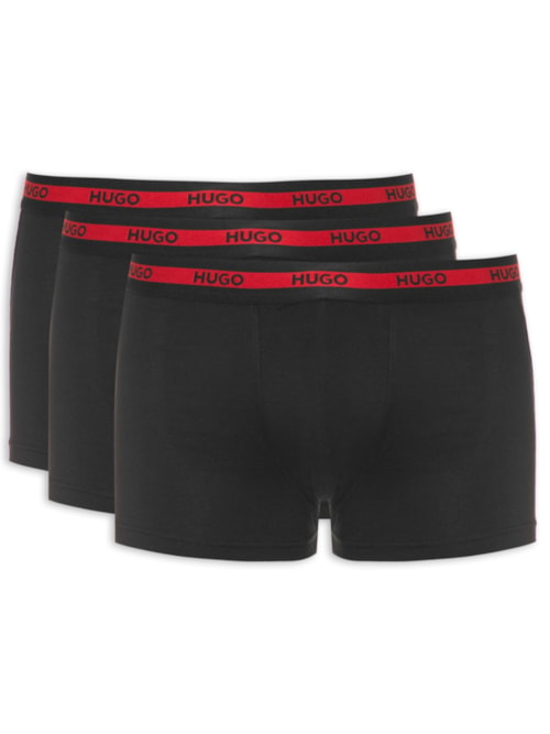 Kit De Cueca Trunk Triplet Planet - Preto