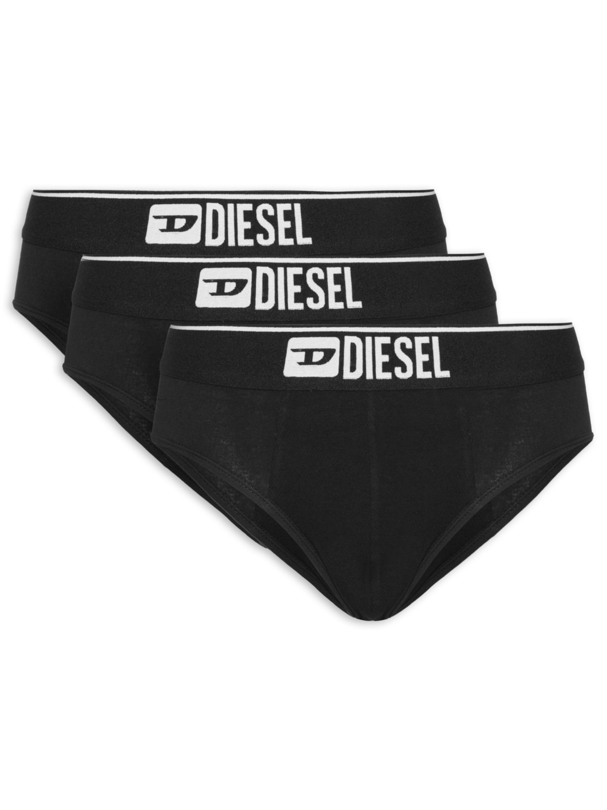 Kit De Cueca Umbr Andre Threepack Mutande Preto Diesel