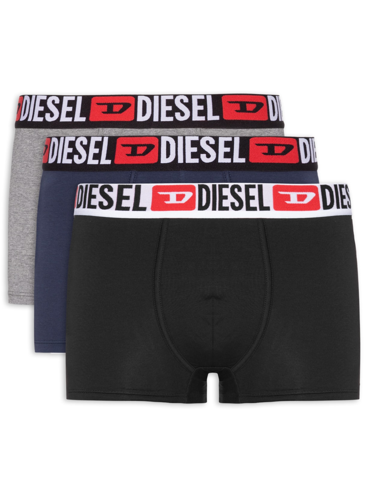 Kit De Cuecas 3 Peças Boxer Damien Diesel