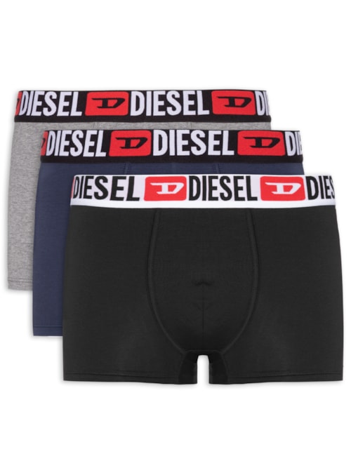 Kit De Cuecas 3 Peças Boxer Damien