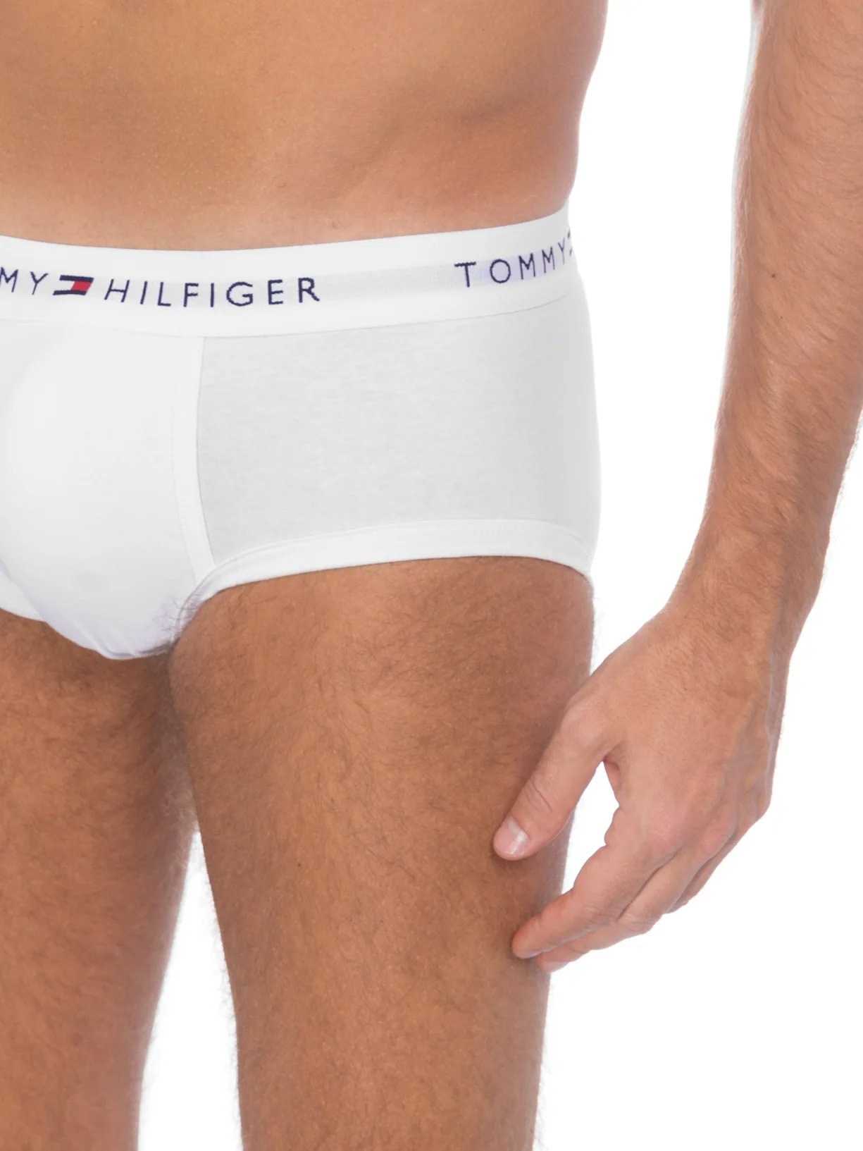 Kit de Cuecas 3 Peças Brief Selling Branco Tommy Hilfiger