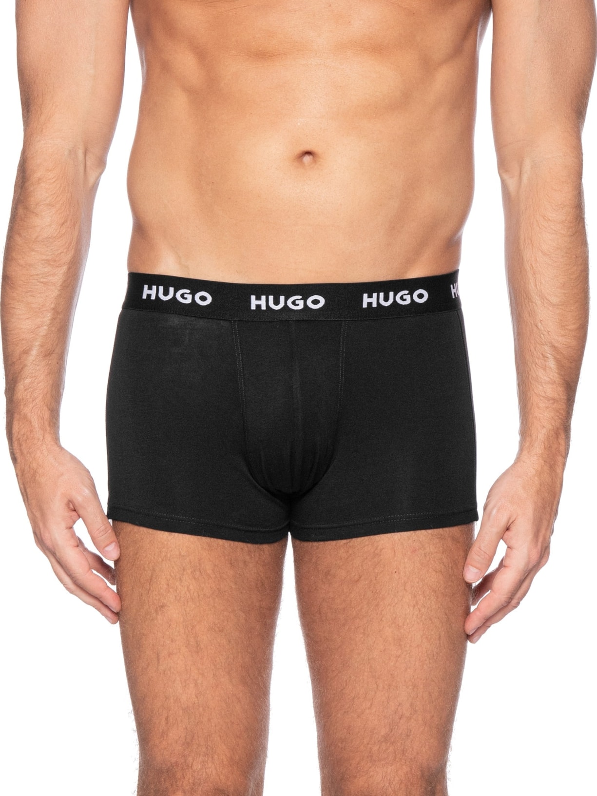 Kit De Cuecas 3 Peças Trunk Triplet Pack Azul Hugo