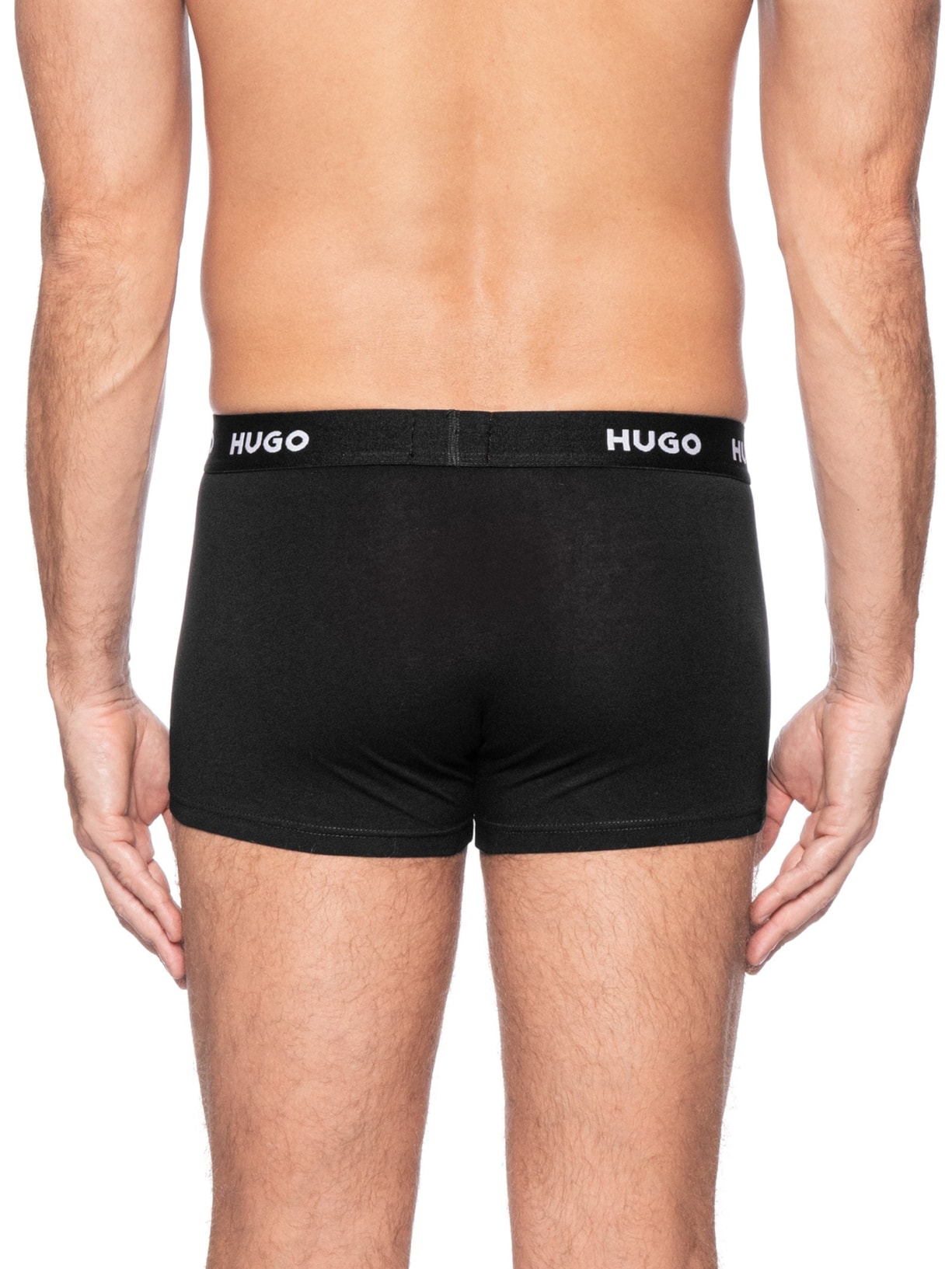 Kit De Cuecas 3 Peças Trunk Triplet Pack Azul Hugo