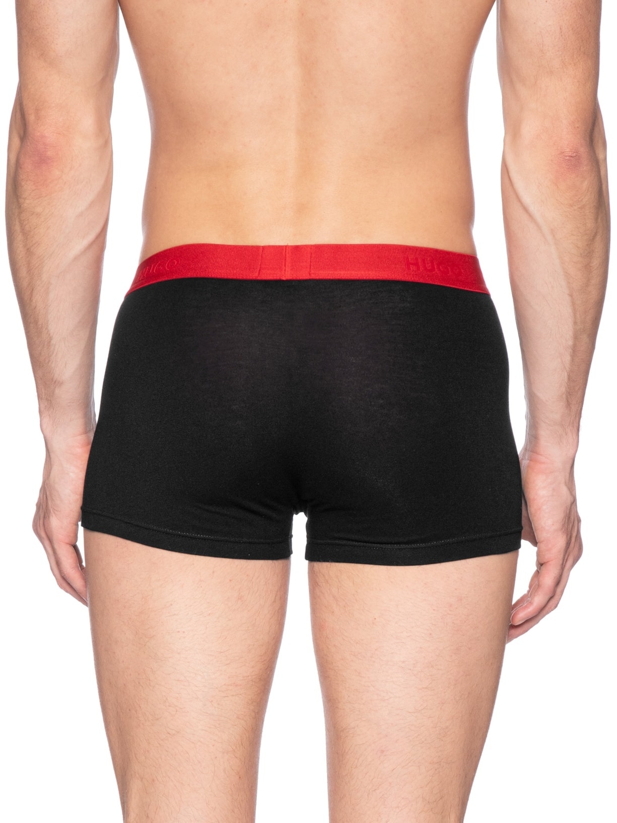 Kit De Cuecas 3 Peças Trunk Triplet Pack Preto Hugo