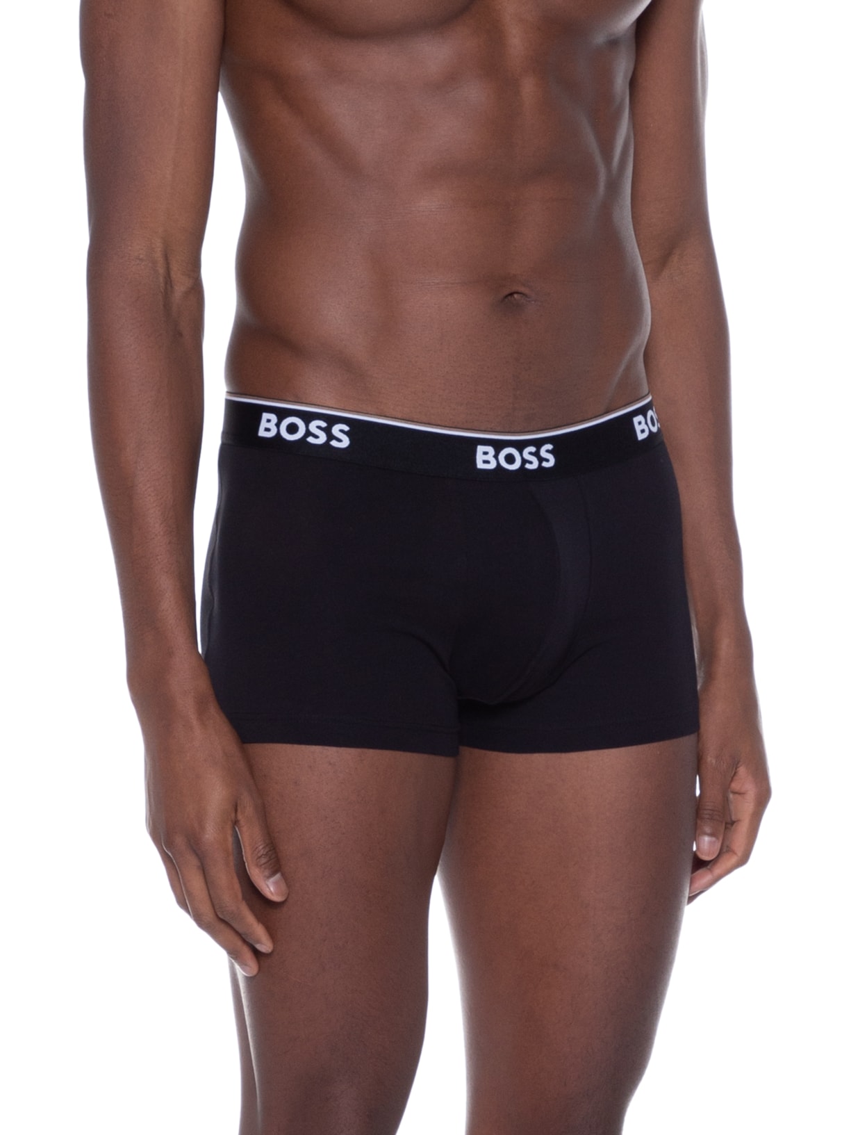 Kit de Cuecas 3 Trunk Power Preto Boss