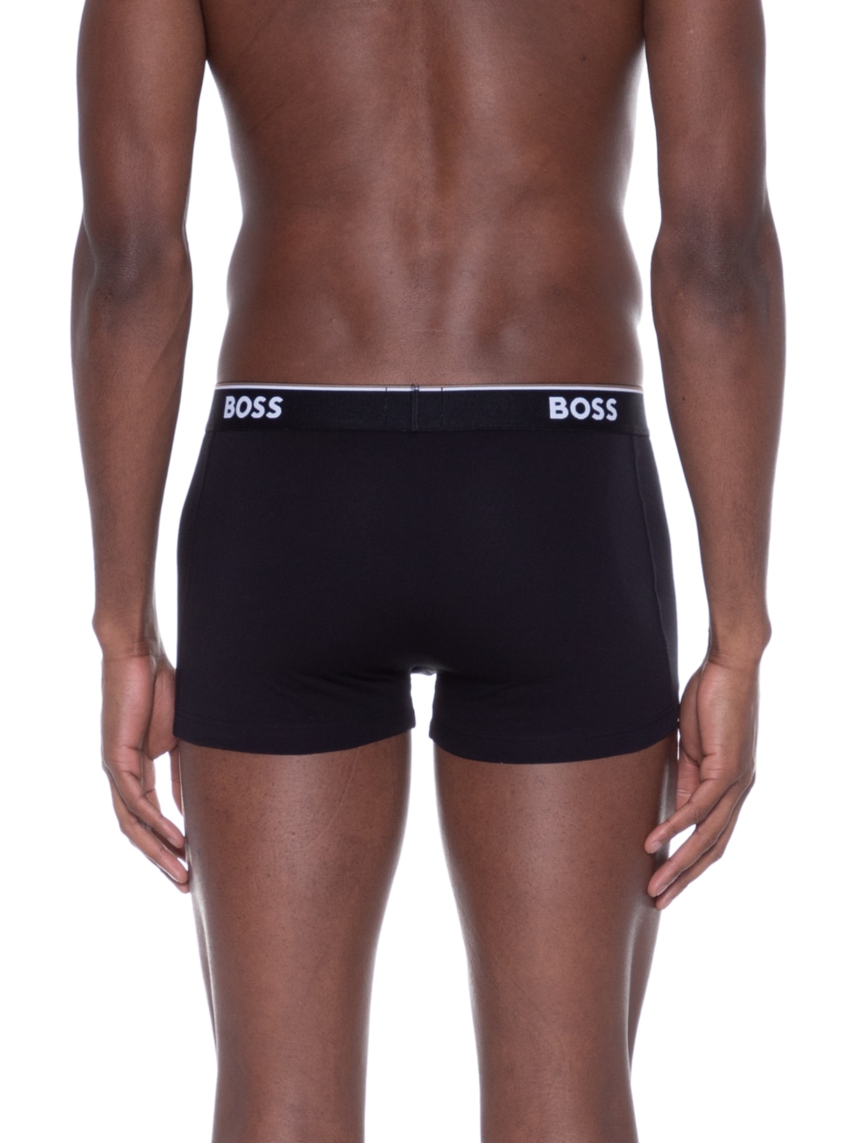 Kit de Cuecas 3 Trunk Power Preto Boss