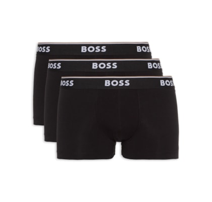 Kit de Cuecas 3 Trunk Power - Preto