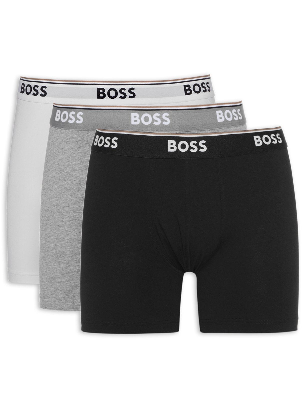 Kit De Cuecas Boxer Br Power 3 Peças