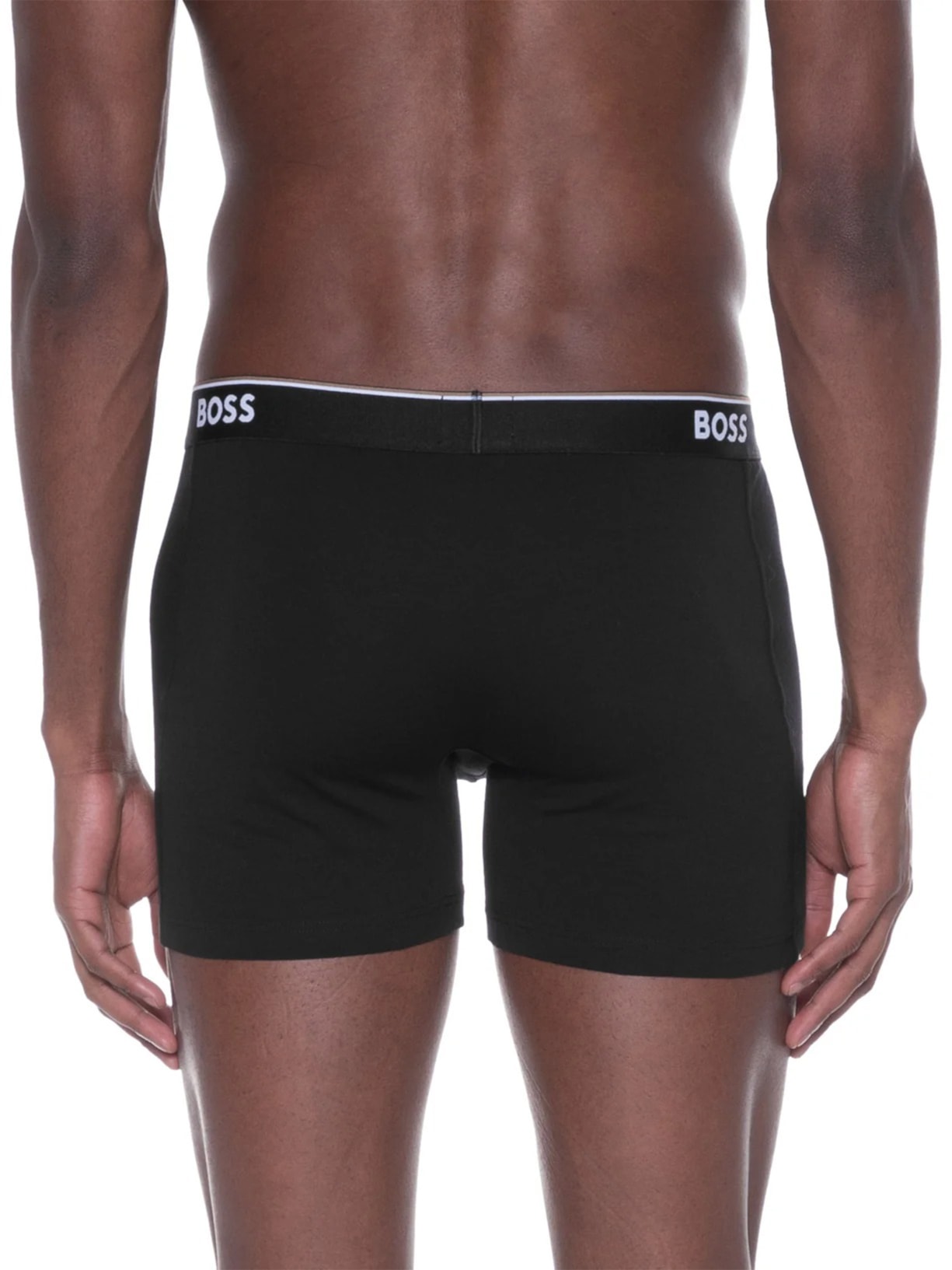 Kit De Cuecas Boxer Br Power 3 Peças Preto Boss