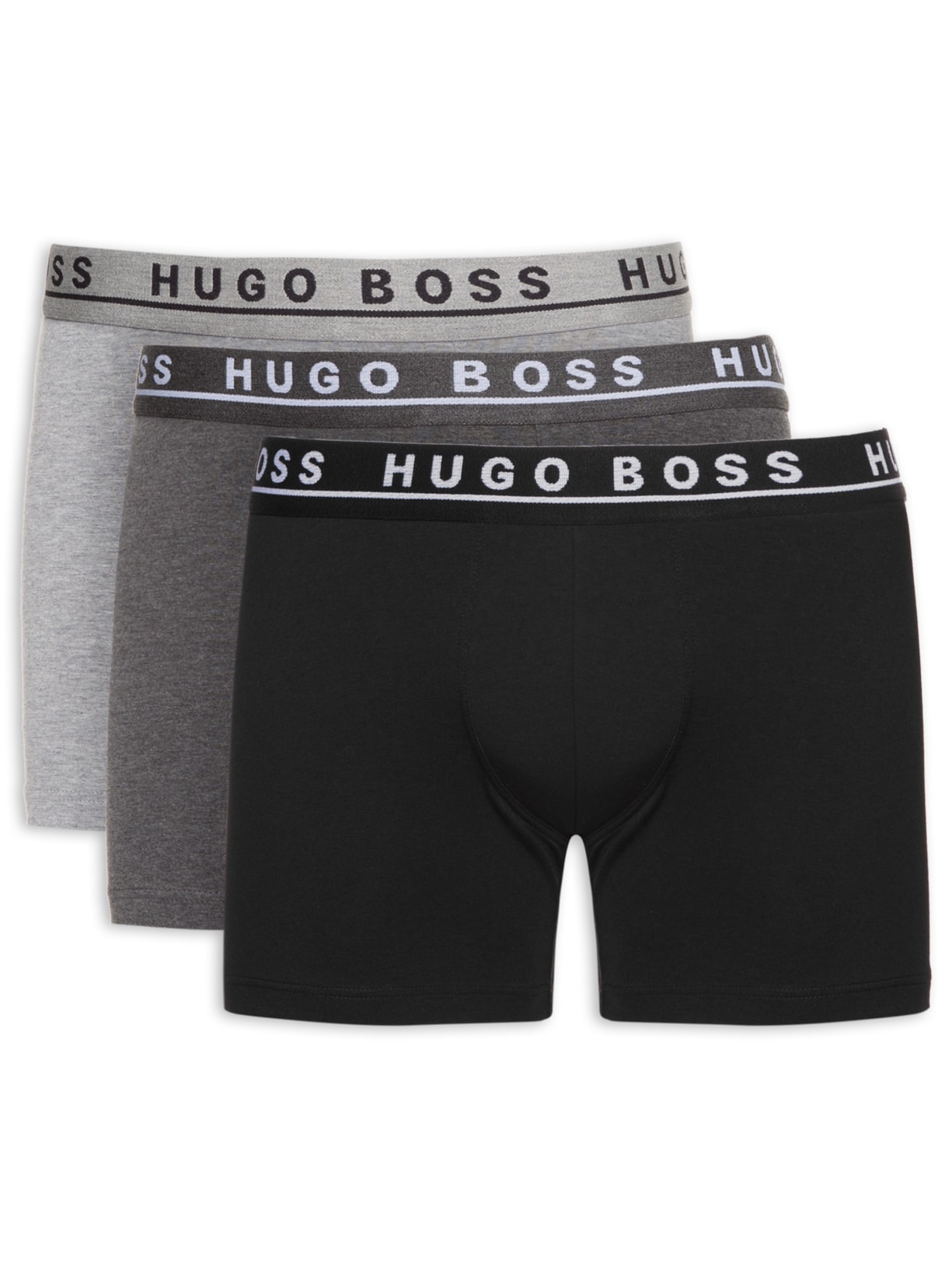Kit De Cuecas Boxer Brief 3 Peças