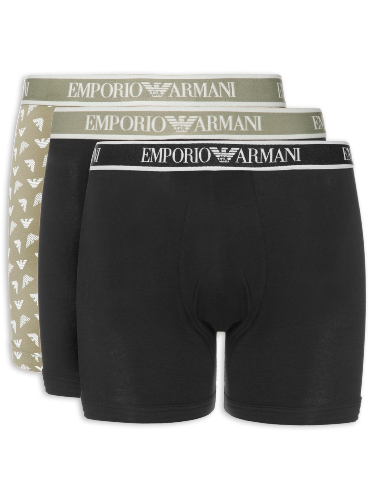 Kit De Cuecas Boxer Pack Bottom 3 Peças