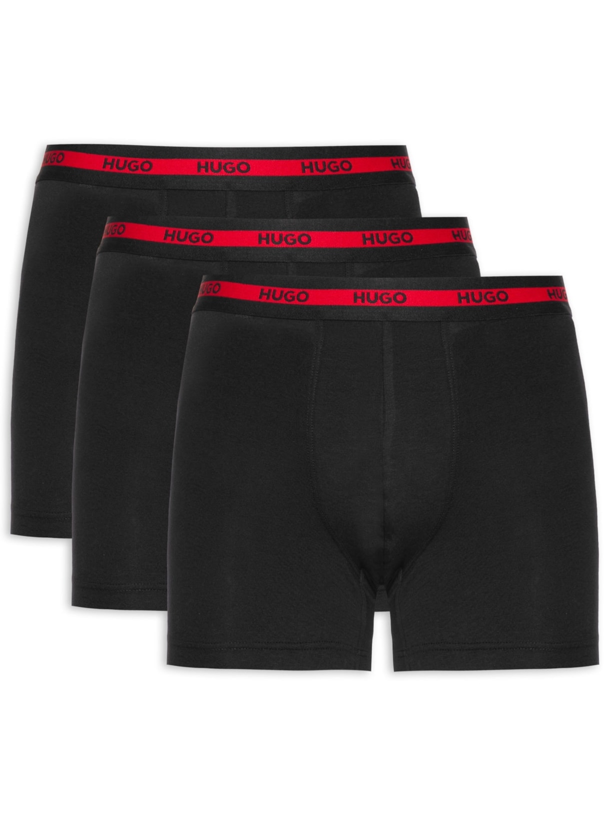 Kit De Cuecas Boxer Planet - Preto