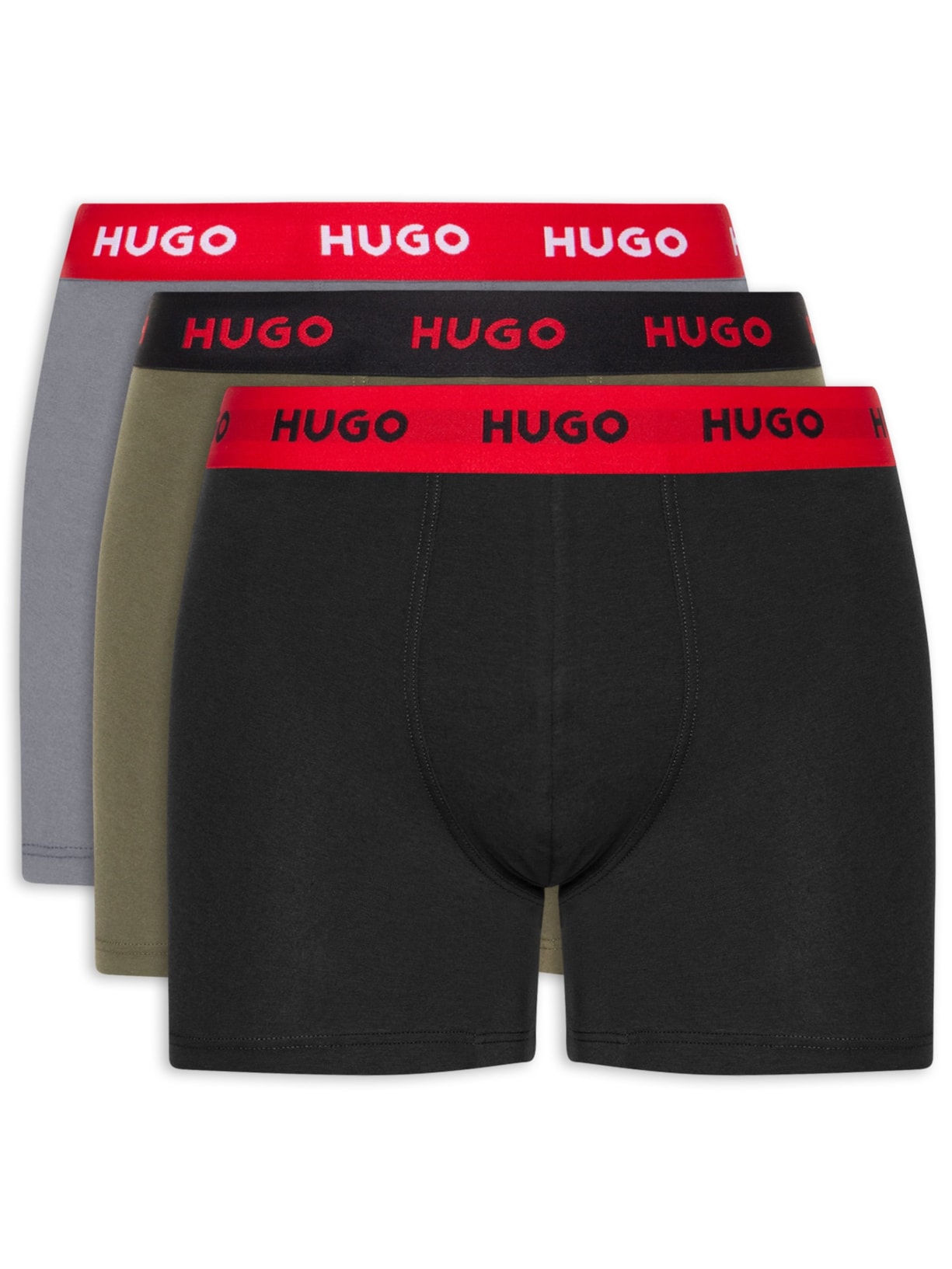 Kit De Cuecas Boxer Triplet Pack Hugo