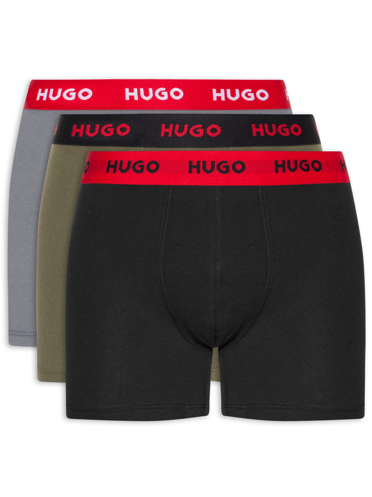 Kit De Cuecas Boxer Triplet Pack Hugo