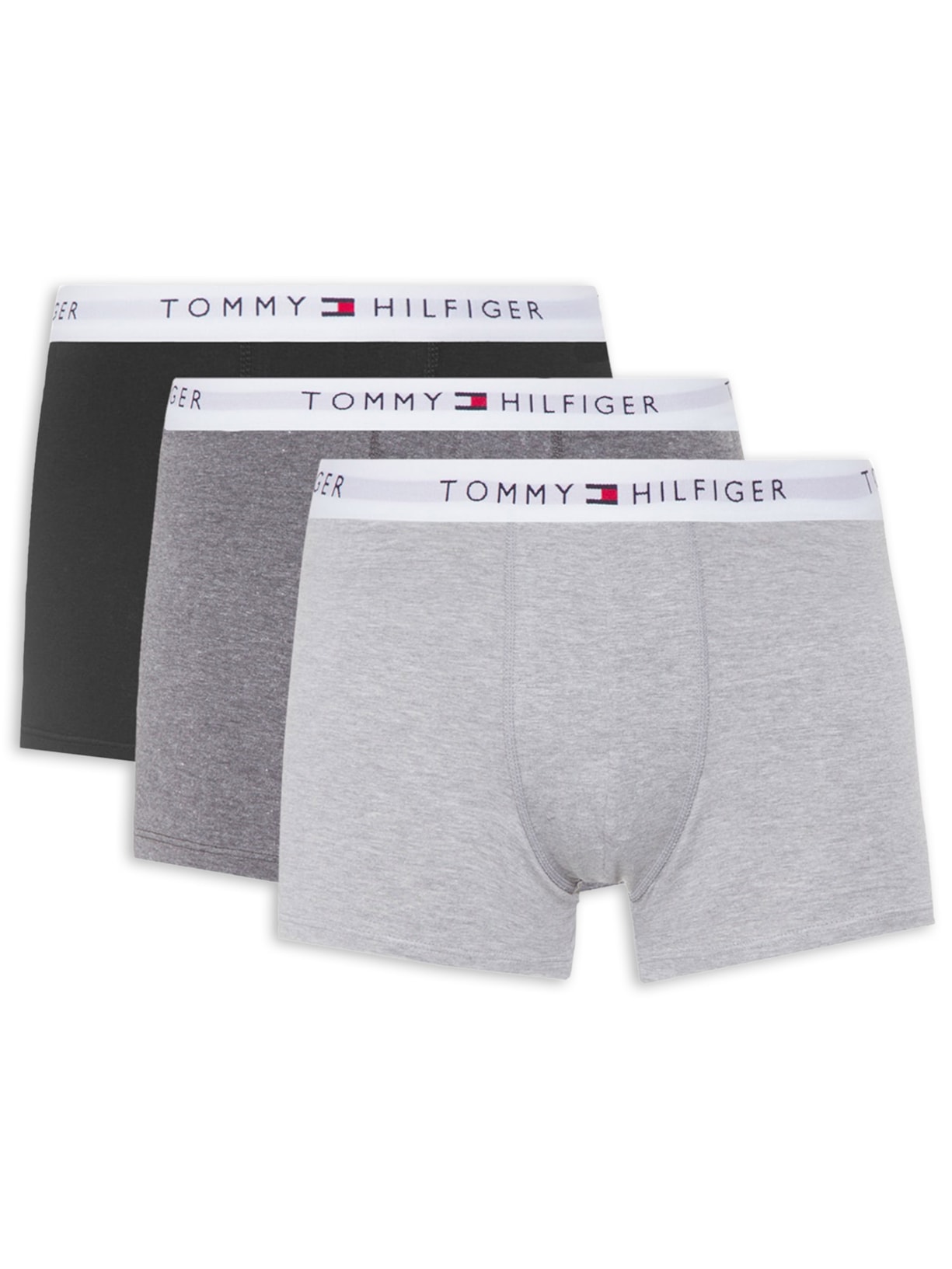 Kit de Cuecas Boxer Trunk 3 Peças Tommy Hilfiger