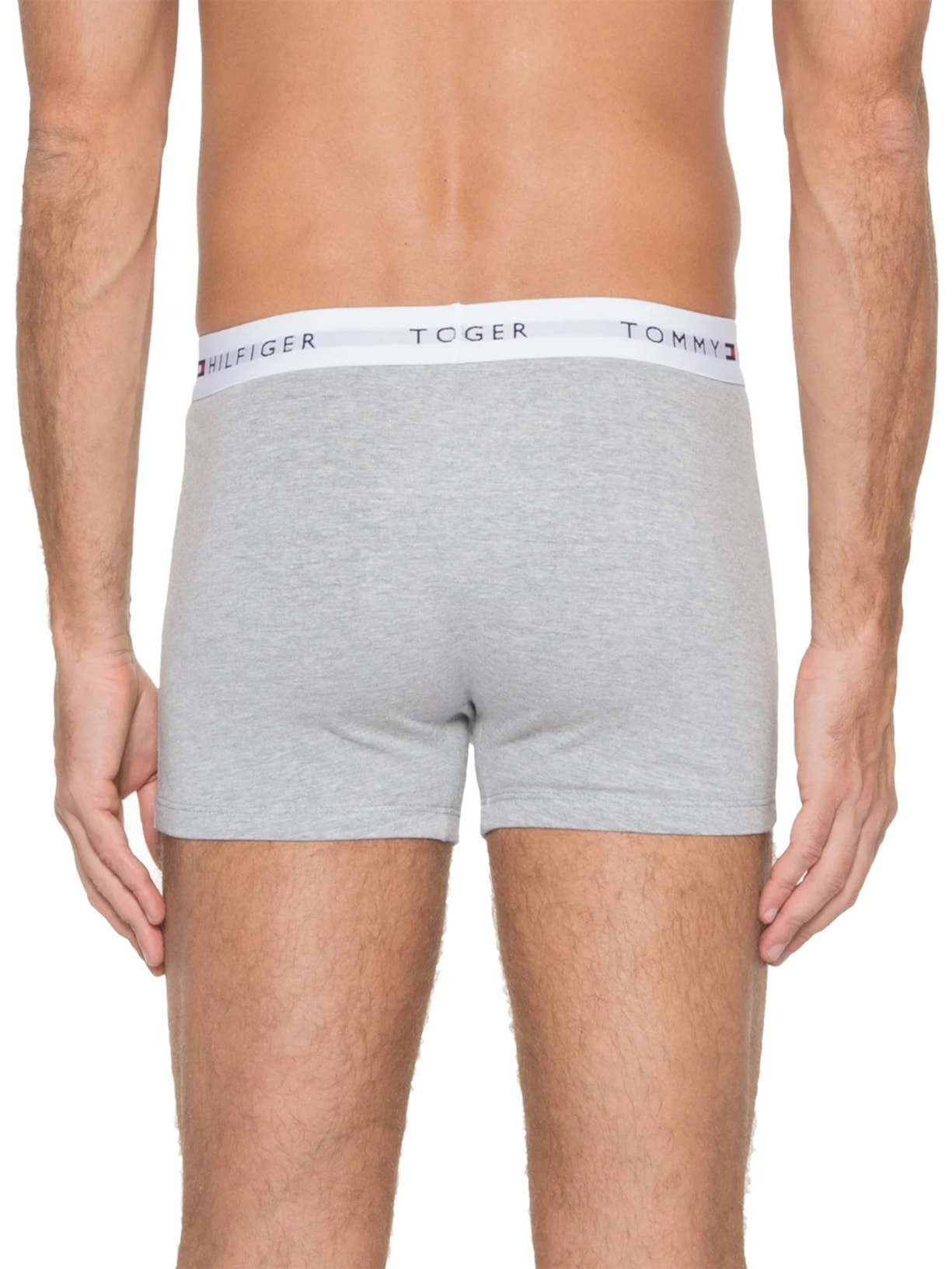 Kit de Cuecas Boxer Trunk 3 Peças   Tommy Hilfiger