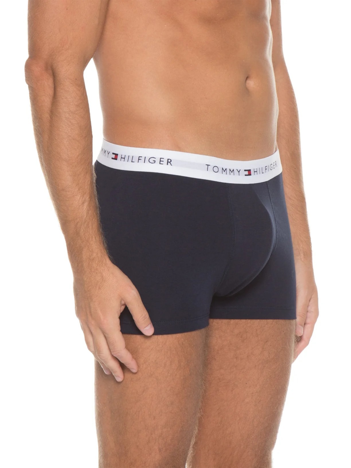 Kit de Cuecas Boxer Trunk 3 Peças   Tommy Hilfiger