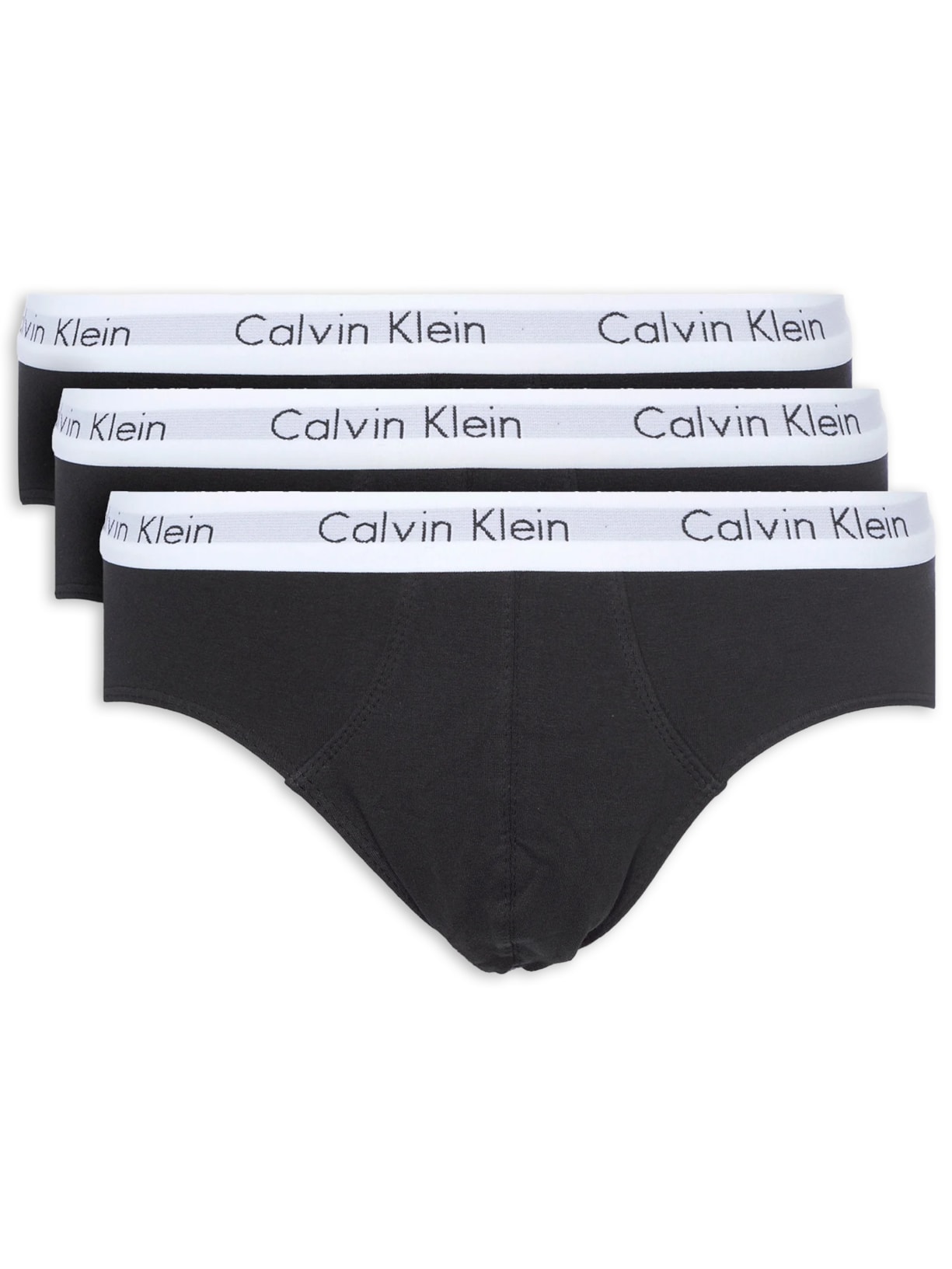 Kit De Cuecas Brief - Preto