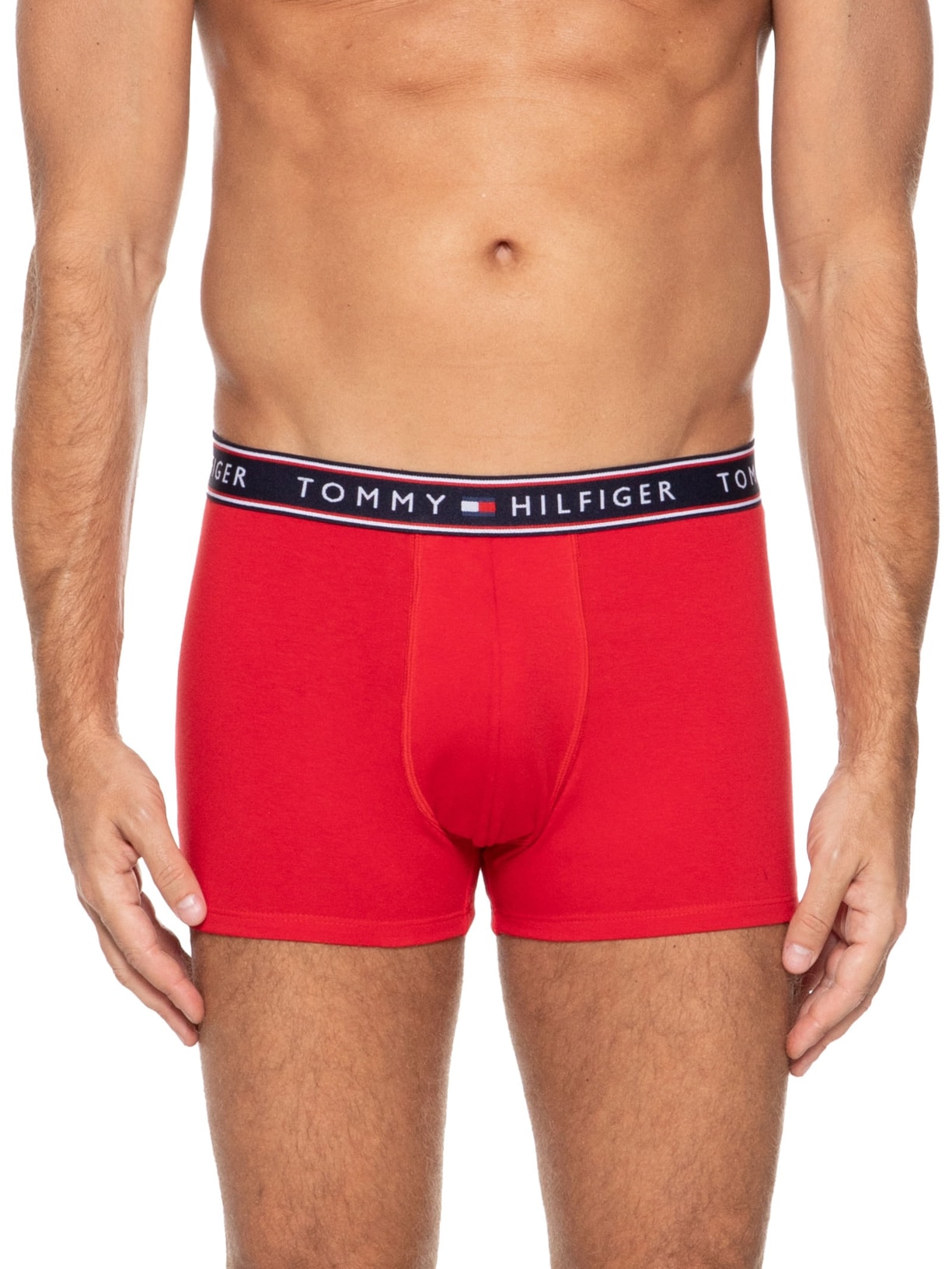 Kit De Cuecas Cotton Stretch Trunk 3 Peças Tommy Hilfiger