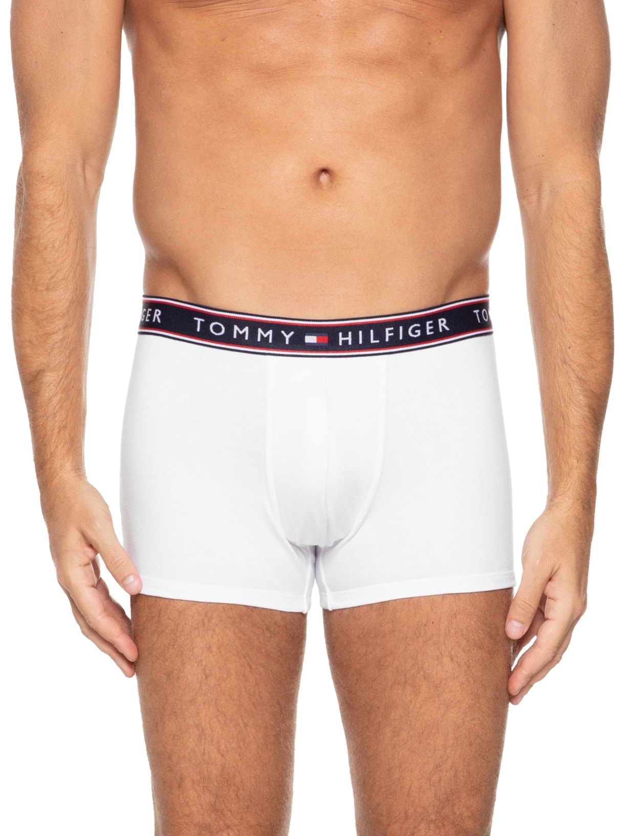 Kit De Cuecas Cotton Stretch Trunk 3 Peças Tommy Hilfiger