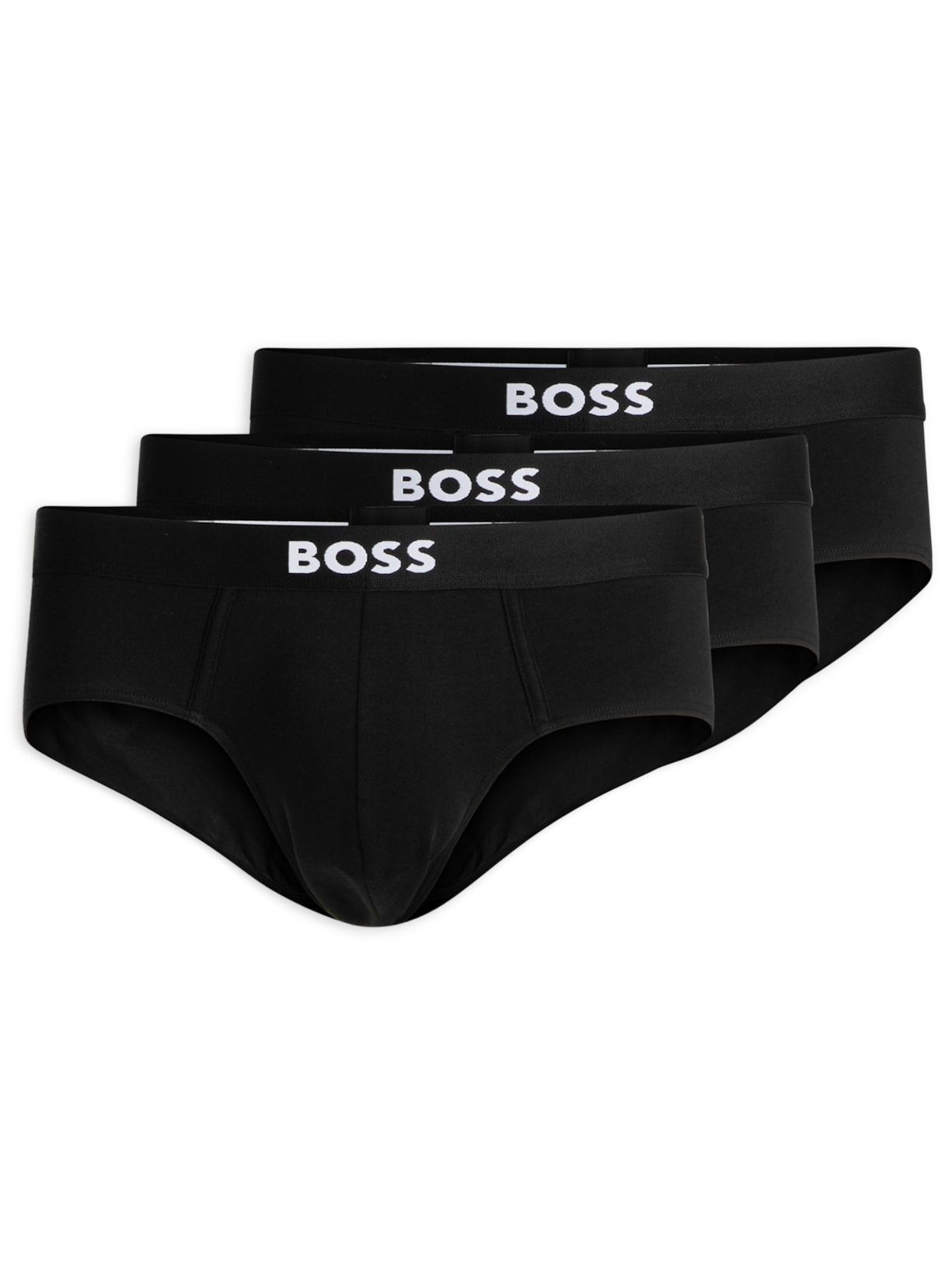 Kit De Cuecas Hipbr 3P Boss One - Preto