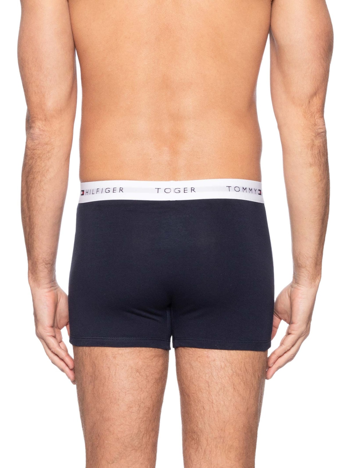 Kit De Cuecas Masculinas Boxer Em Algodão  Tommy Hilfiger