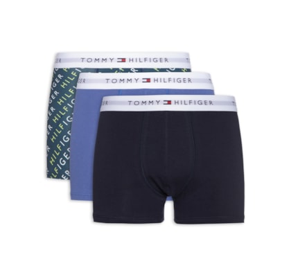Kit De Cuecas Masculinas Boxer Em Algodão 