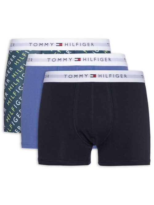 Kit De Cuecas Masculinas Boxer Em Algodão