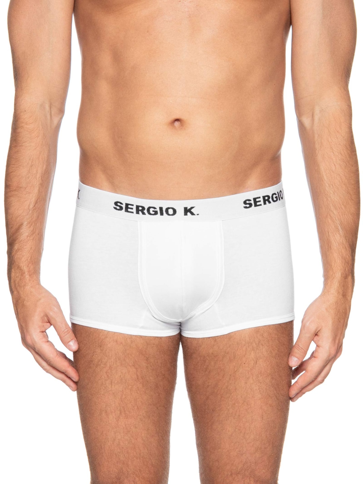 Kit De Cuecas Pack Boxer De Algodão Com 2 Peças Sergio K