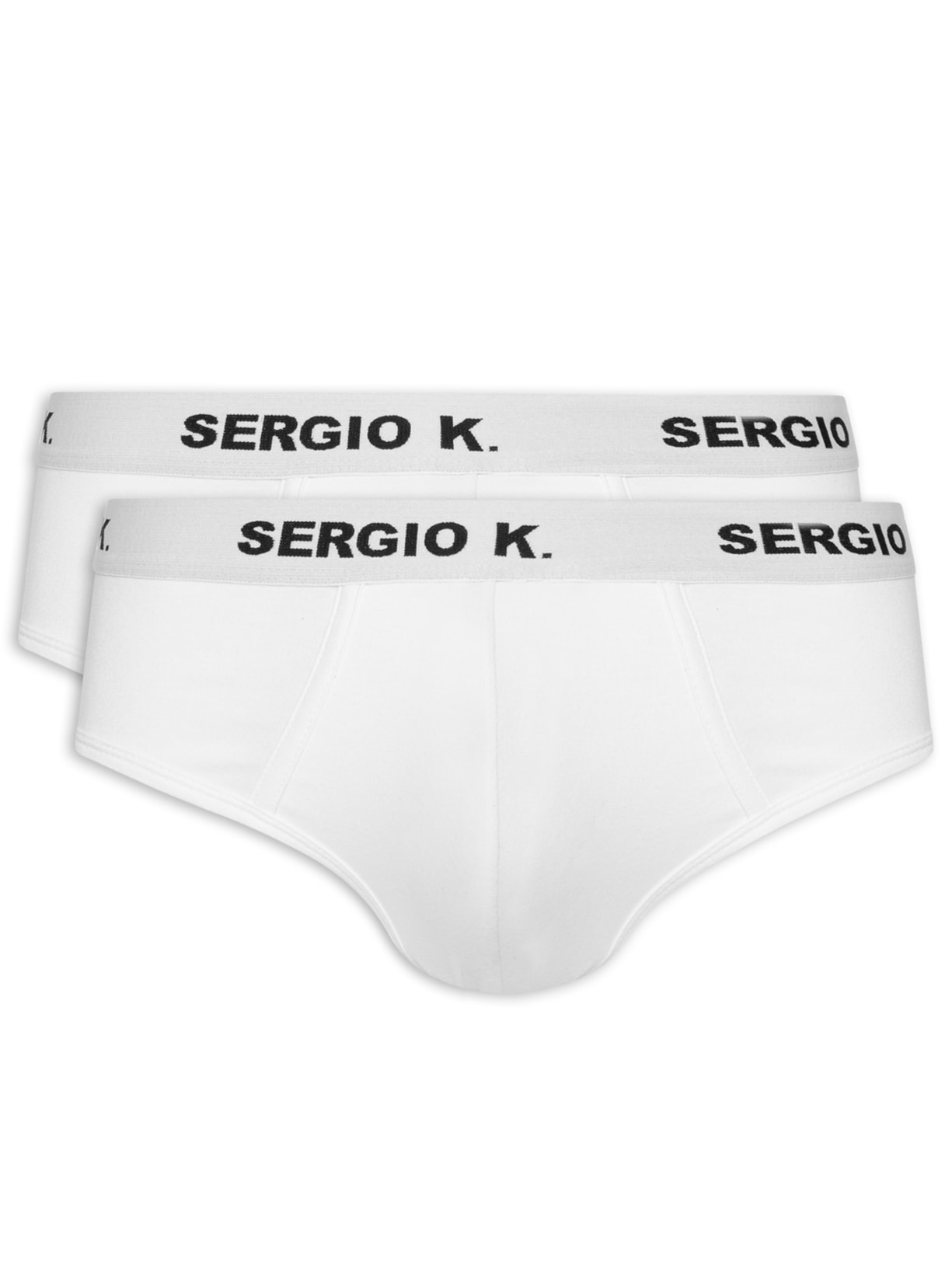 Kit De Cuecas Pack Slip 2 Peças - Branco