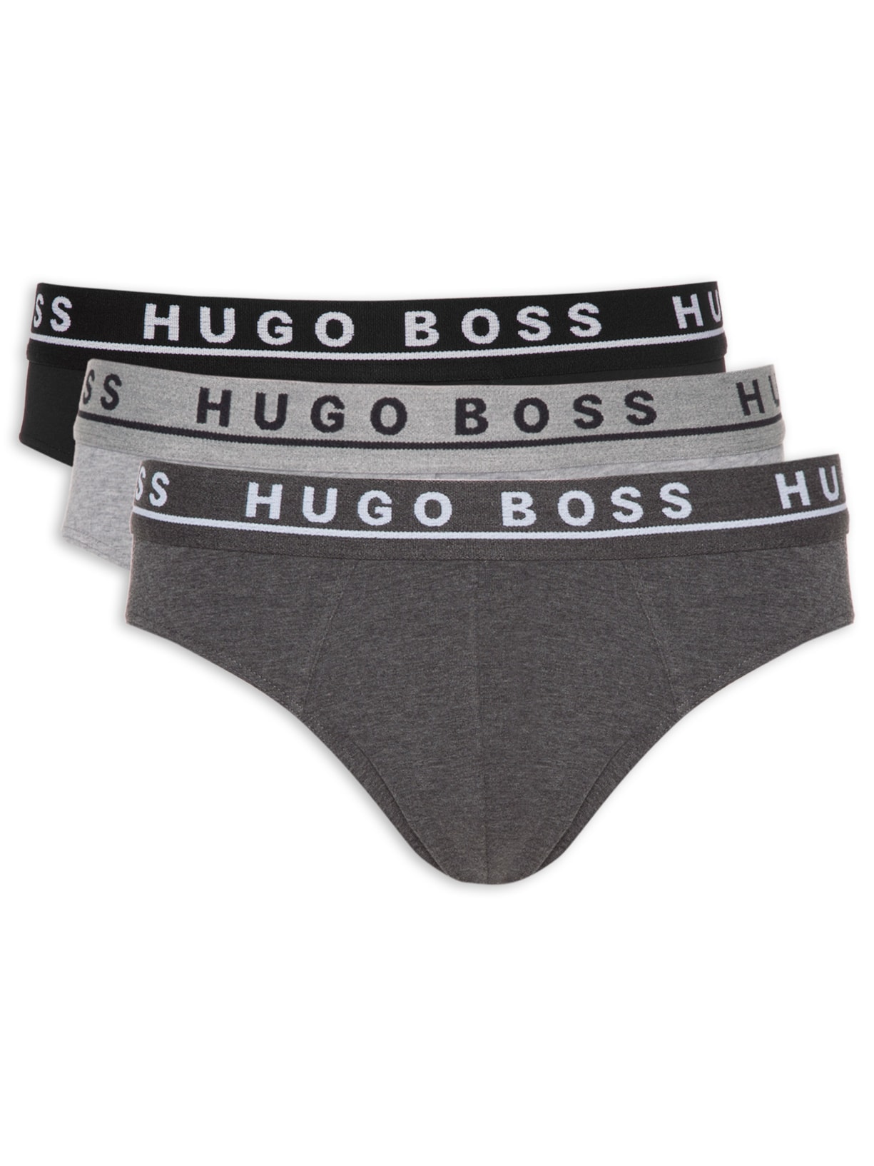 Kit De Cuecas Slip Brief 3 Peças Boss