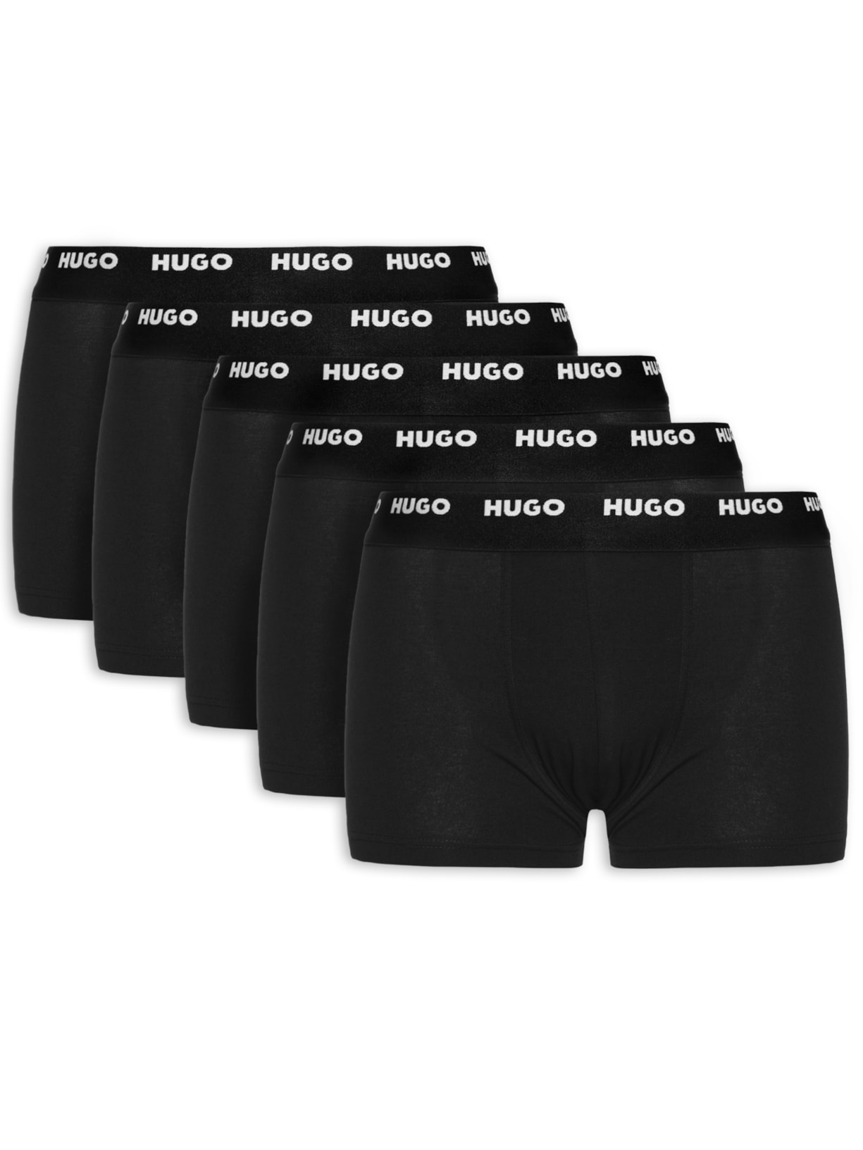 Kit De Cuecas Trunk 5 Pares - Preto
