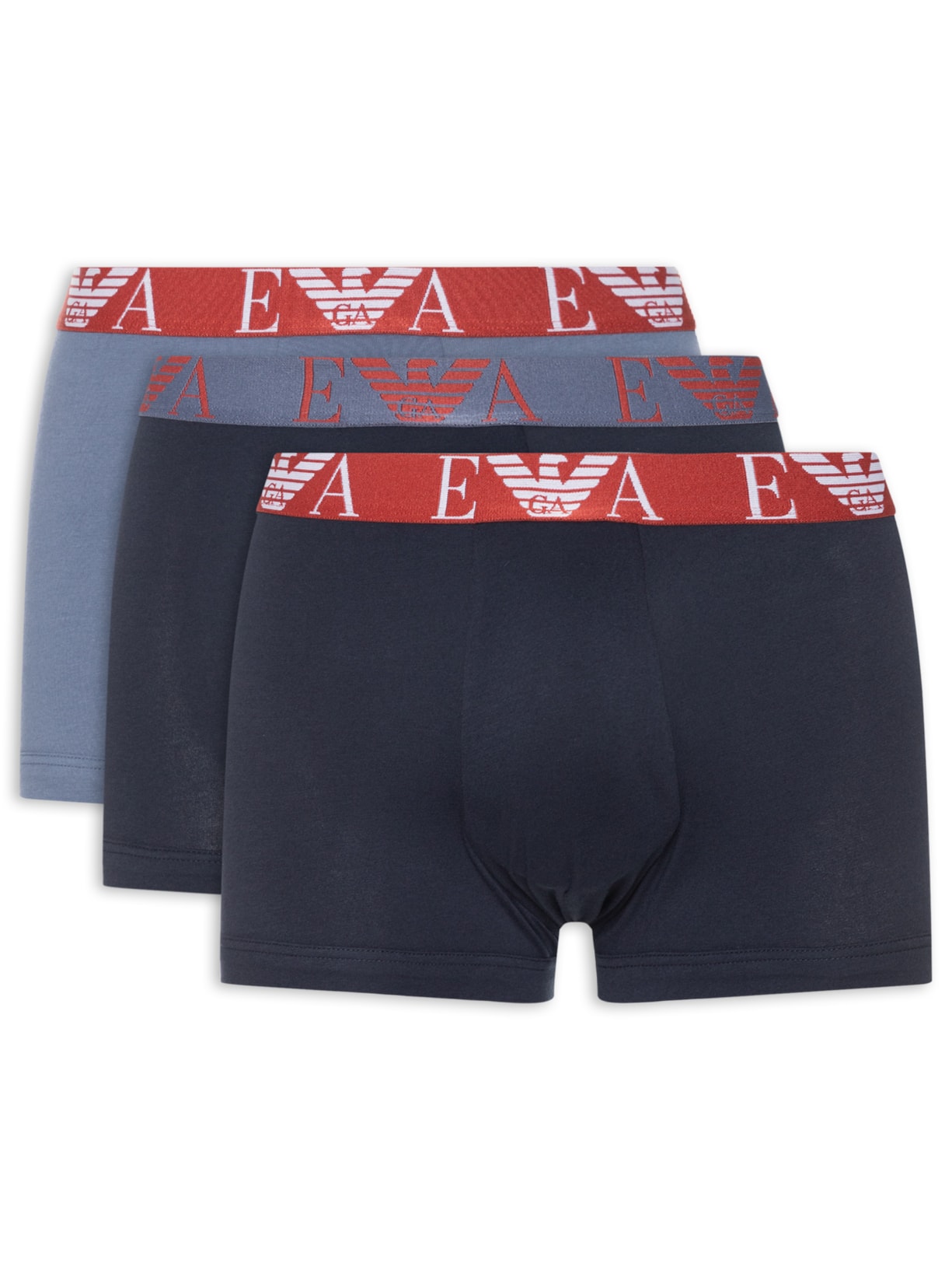 Kit De Cuecas Trunk Pack Bottom 3 Peças