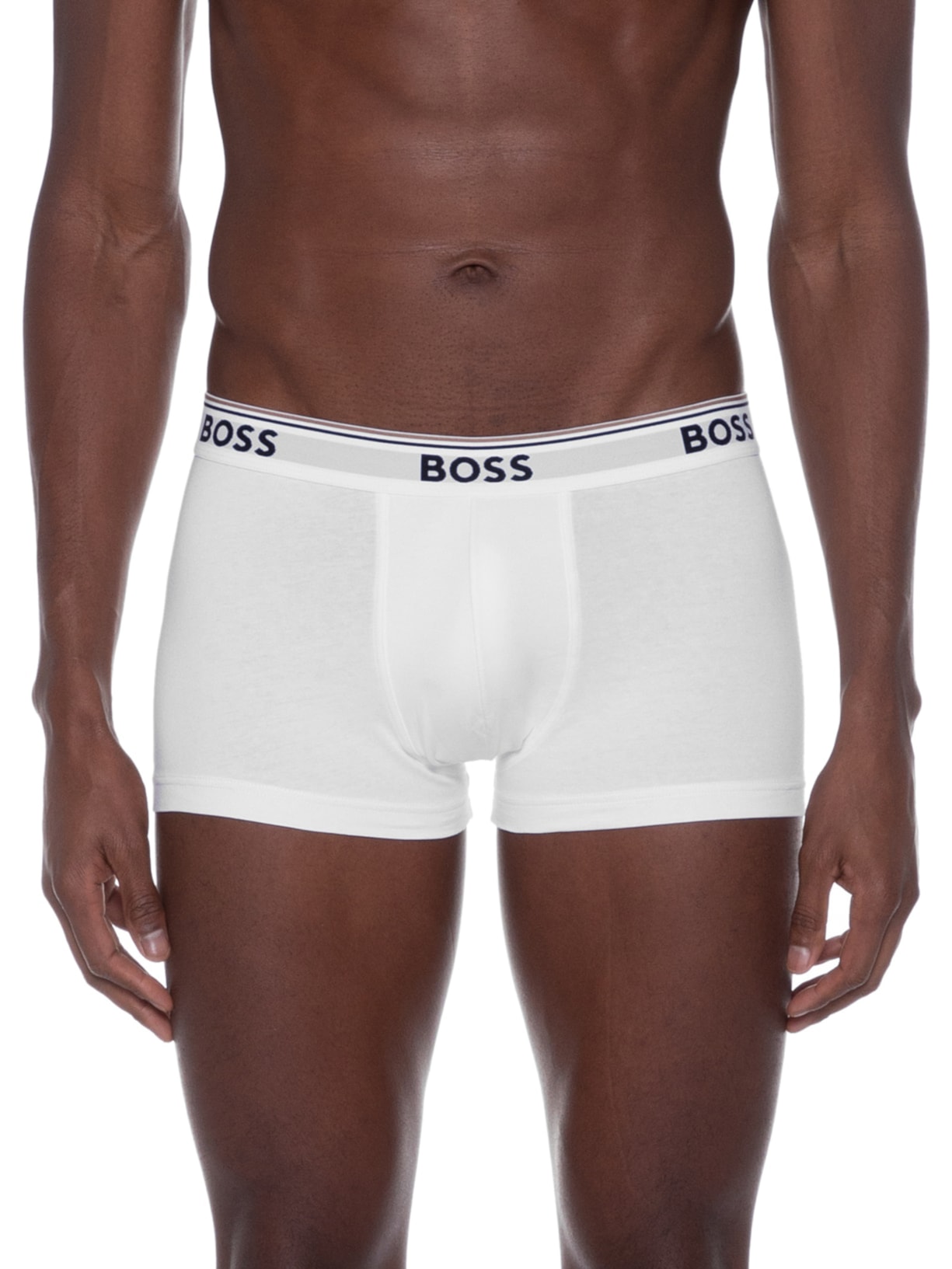 Kit De Cuecas Trunk Power 3 Peças Branco Boss